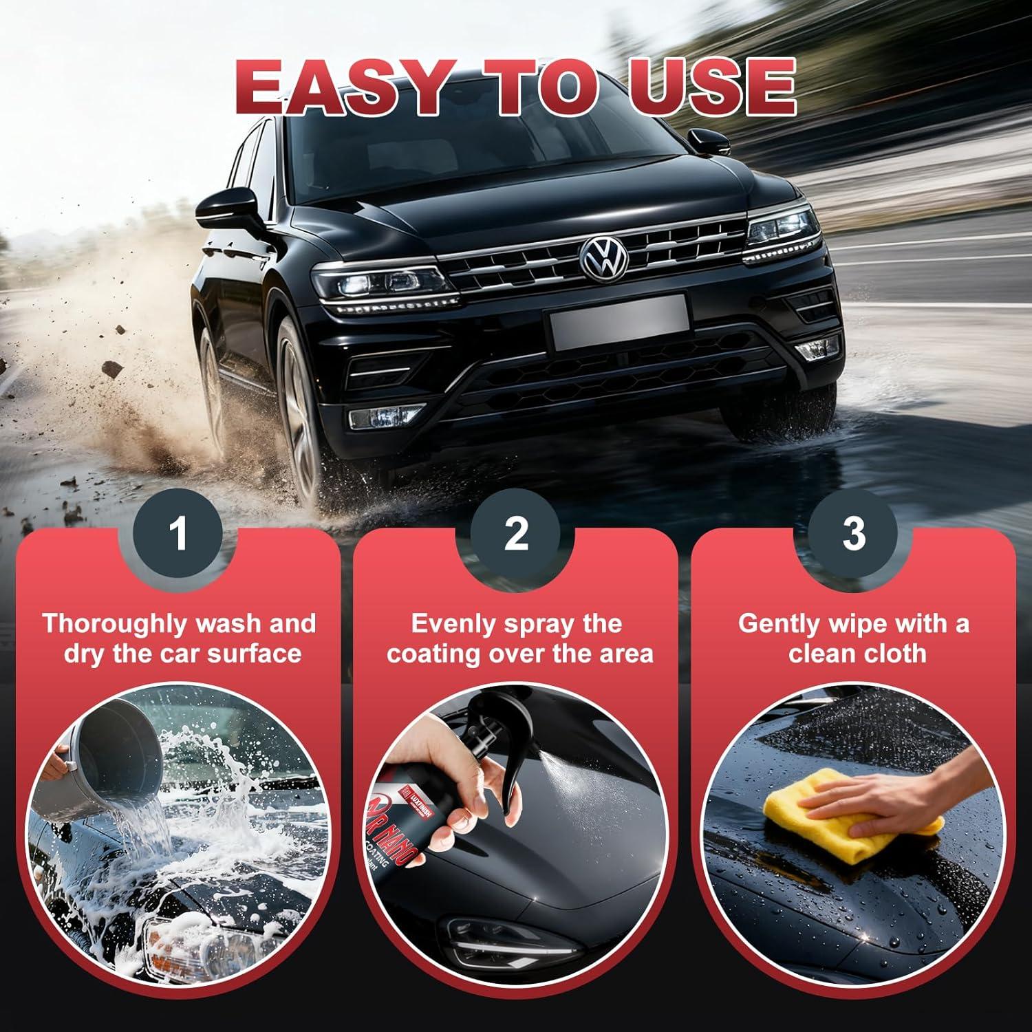 Recubrimiento Cerámico en Spray LUXFINISH 192.78 ml Hidrofóbico