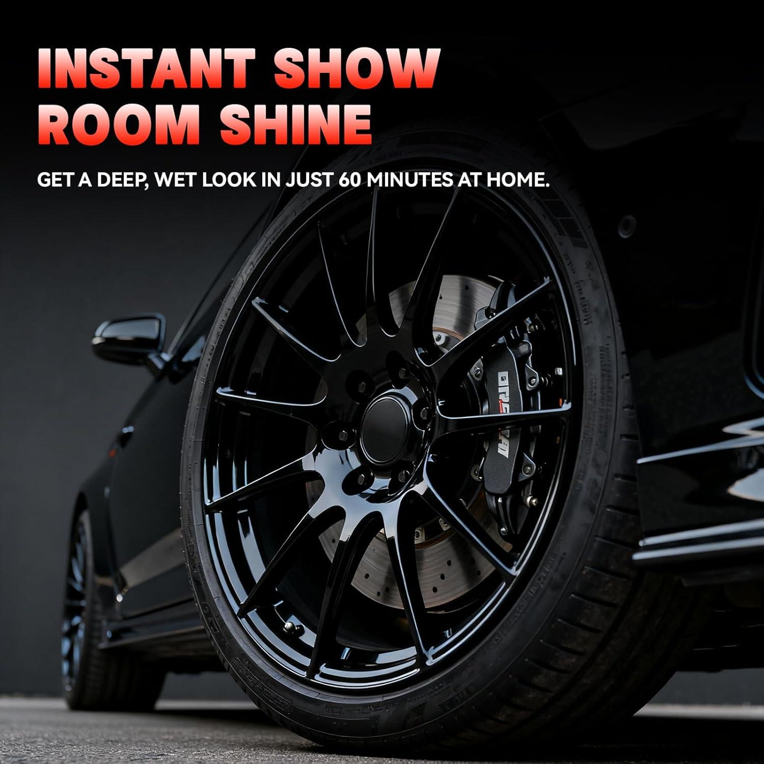 Spray Recubrimiento Cerámico Black Diamond 255ml para Coches Negros