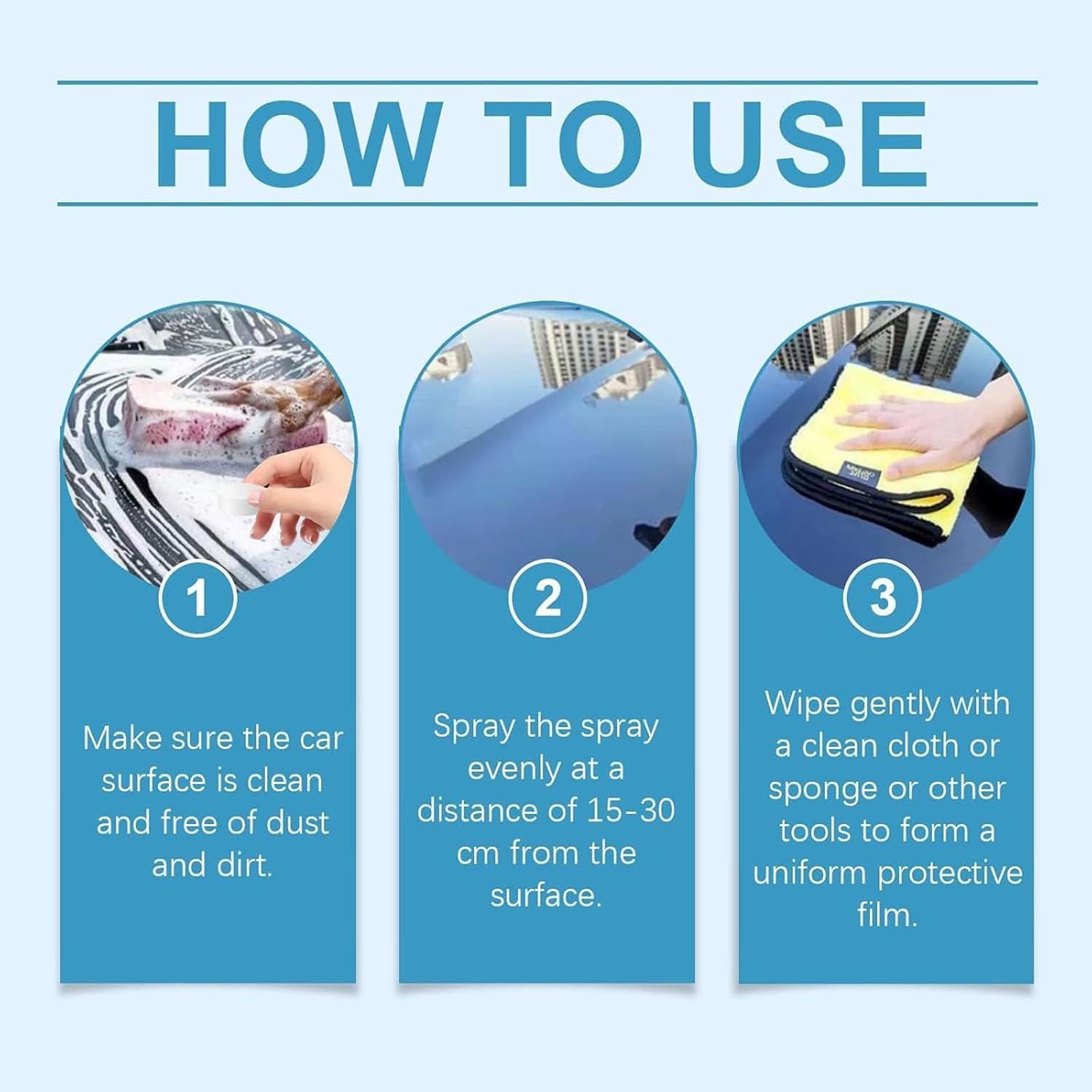 Spray de Recubrimiento para Automóviles Neslemy 3-en-1 199g