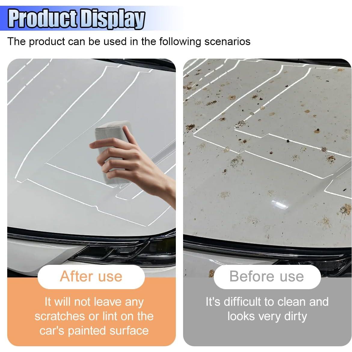 Almohadilla Aplicadora de Microfibra UHANBUT 2PCS 8x4 cm