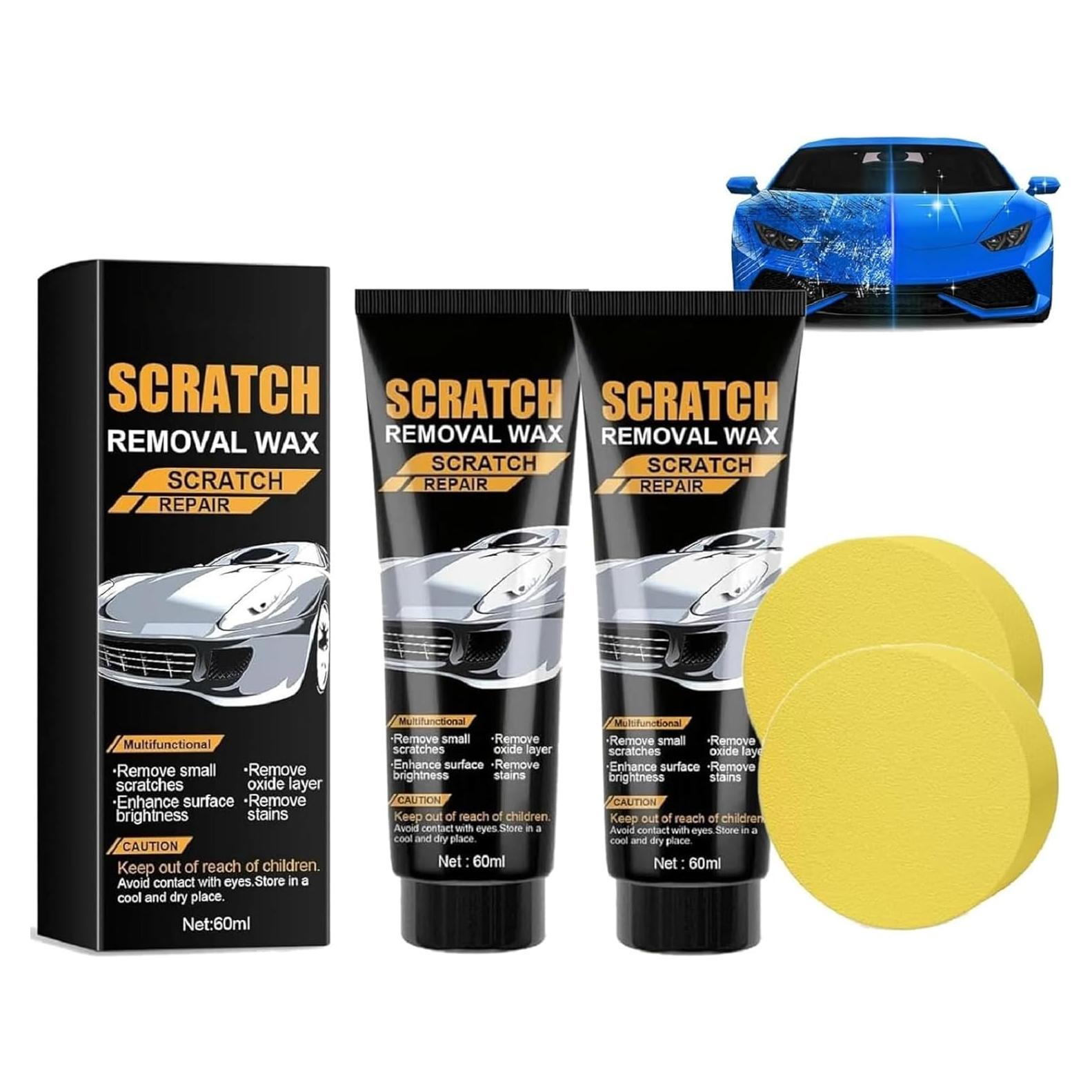 Kit de Eliminación de Rayones para Autos Shantou 120ml con 2 Esponjas