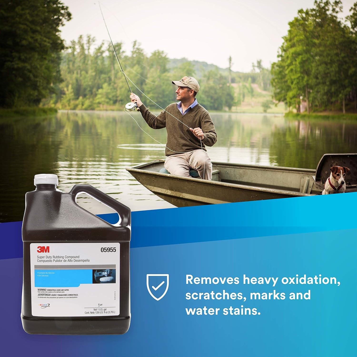 Compuesto Abrasivo 3M 05955 3.63 kg para Barcos y Embarcaciones