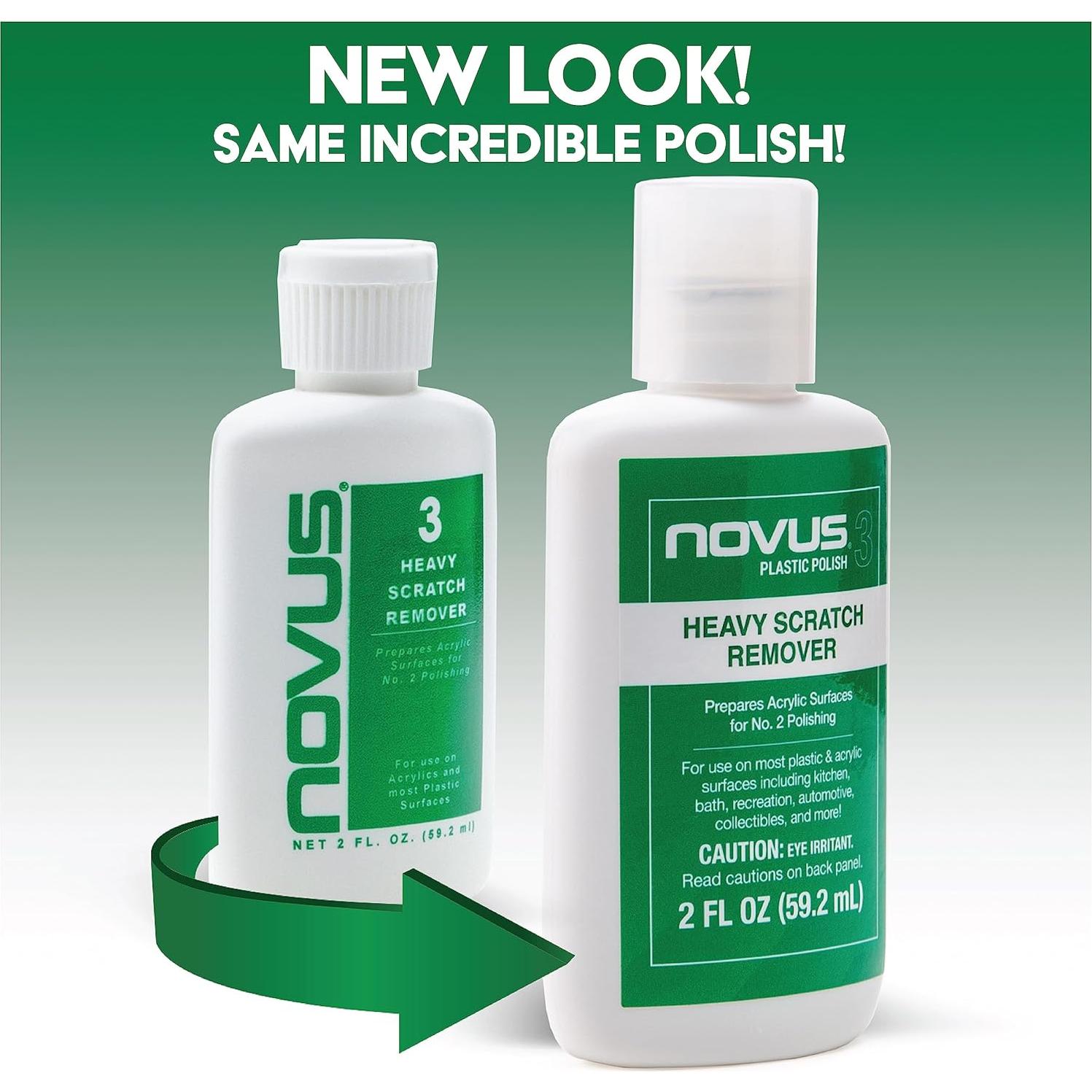 Removedor de Rayones Pesados NOVUS #3 - 226.8 ml