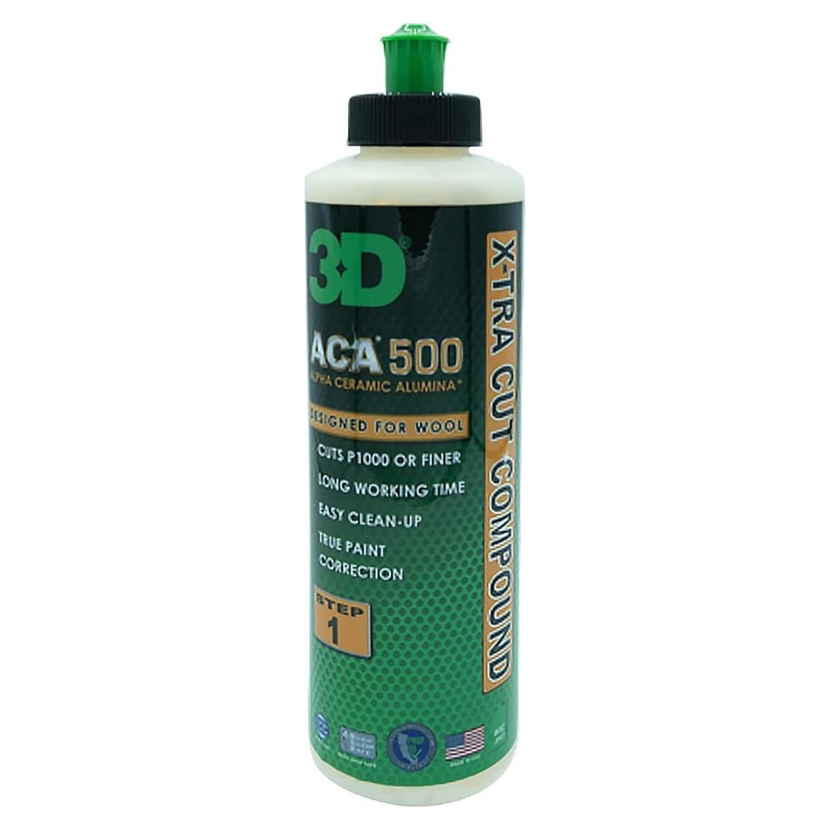 Compuesto de Corte 3D ACA 500 - 227 g para Corrección de Pintura