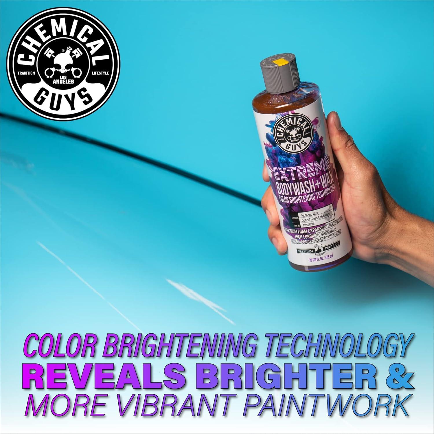 Jabón de Lavado Espumoso Chemical Guys 16 oz + After Wash 16 oz