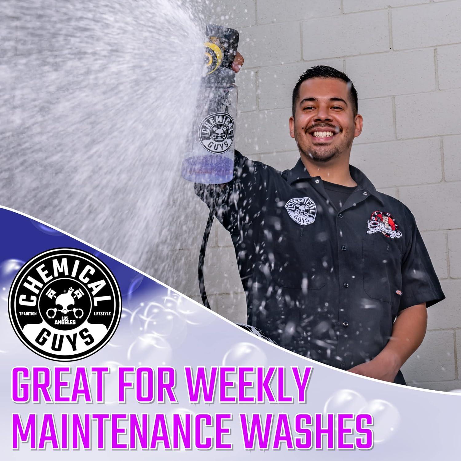 Jabón Espumoso para Lavado de Autos Chemical Guys 1.89L + After Wash 0.47L