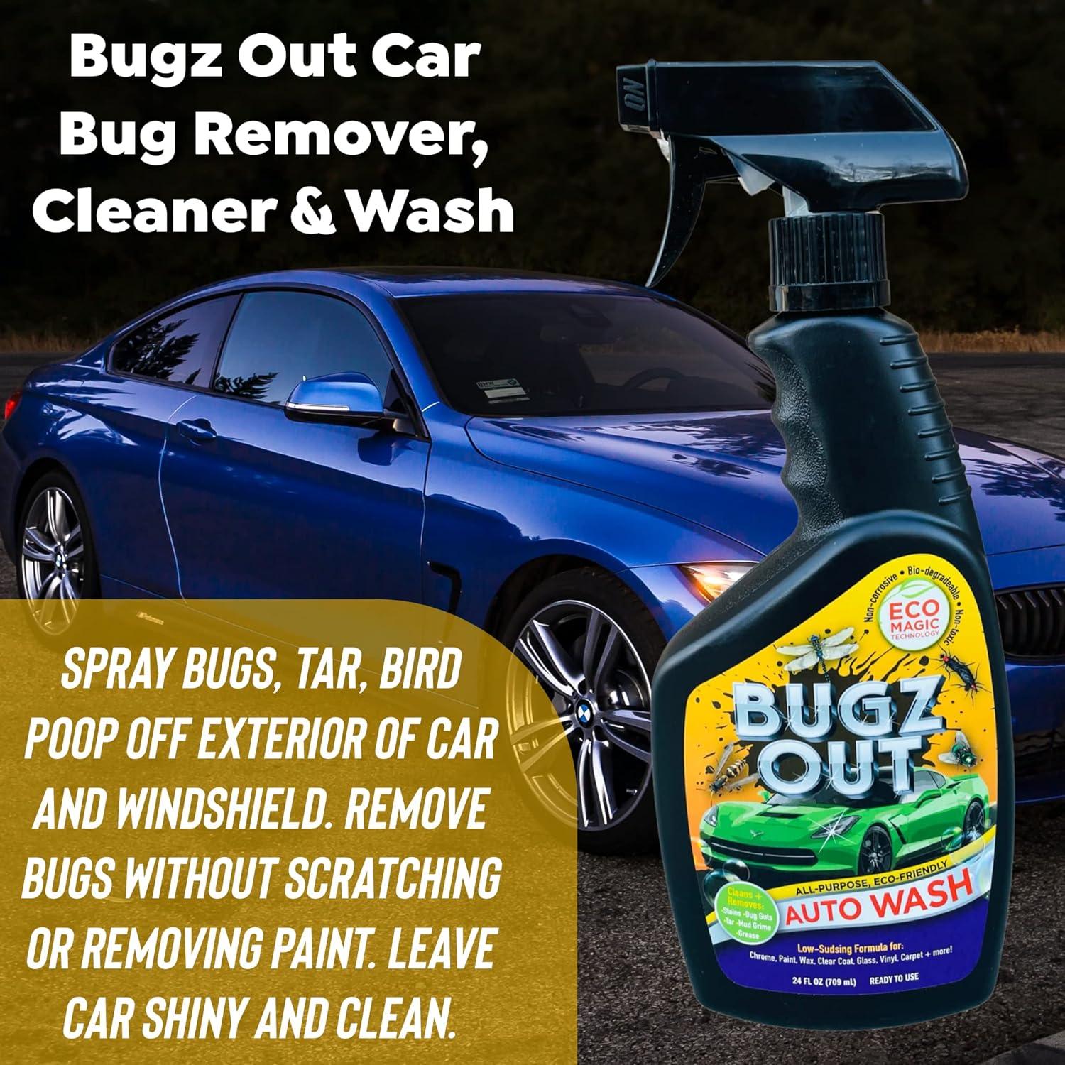 Limpiador de Insectos Bugz Out 710 ml - Multi-Superficie para Autos