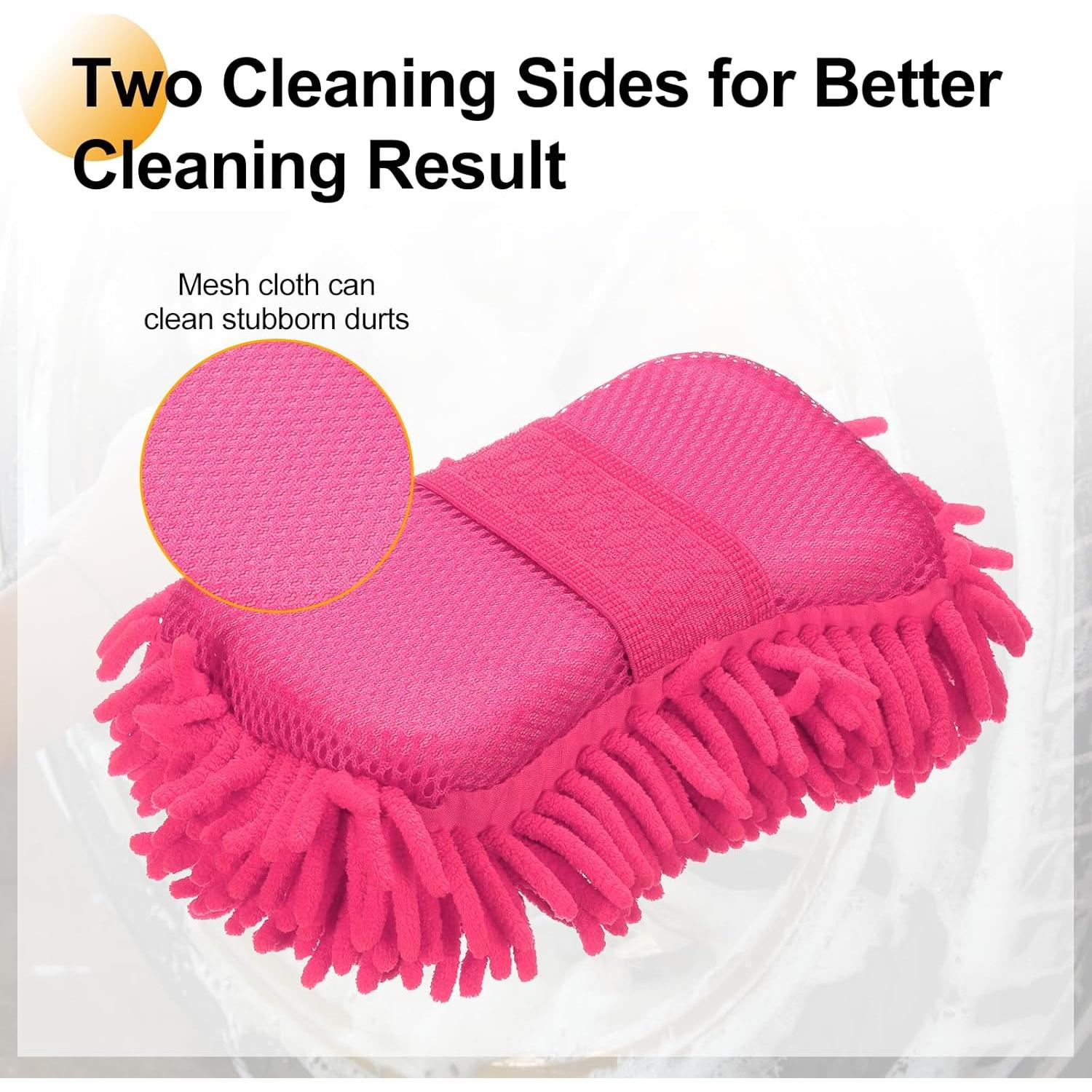 Guante de Lavado de Auto HARFINGTON Chenille 23.1x11.9cm