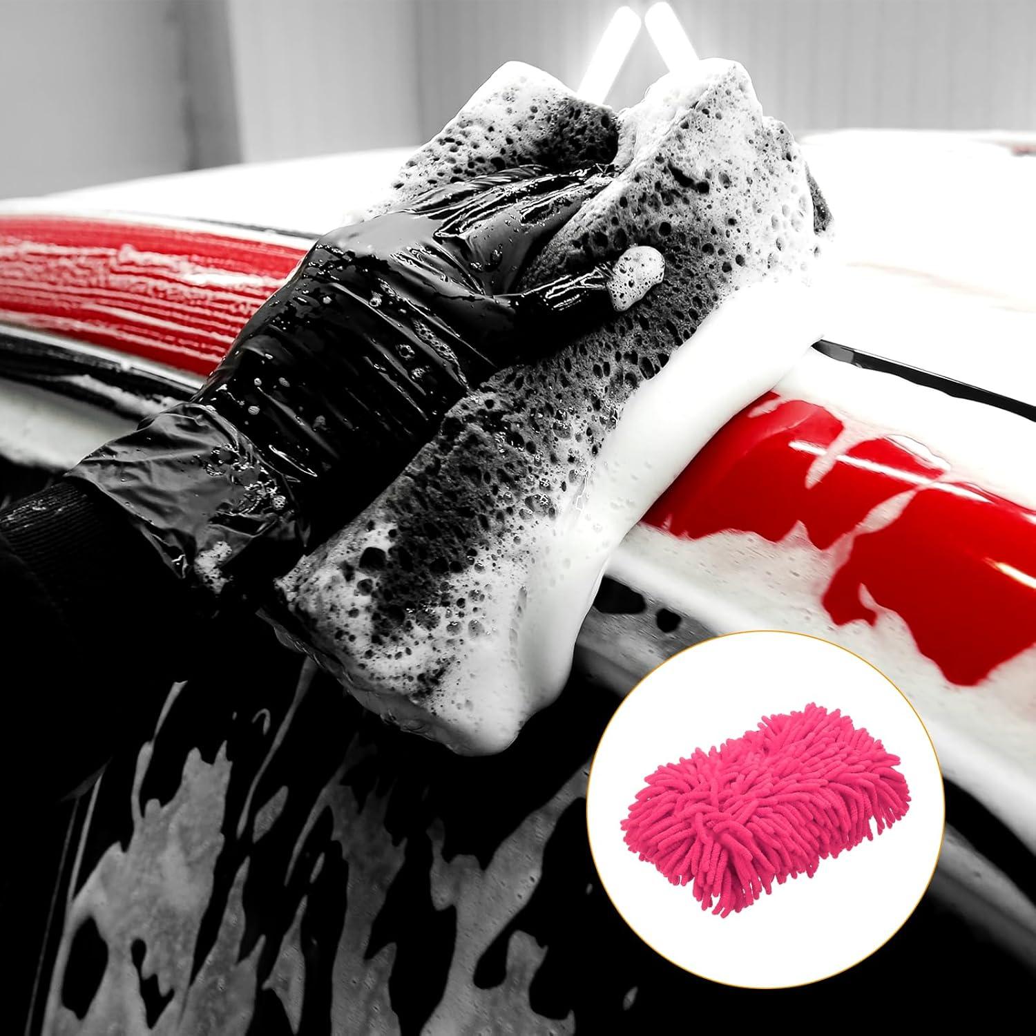 Guante de Lavado de Auto HARFINGTON Chenille 23.1x11.9cm