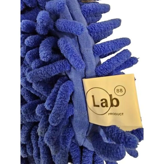 Guantes de limpieza Lab88 de microfibra - Paquete de 3 unidades