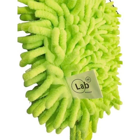 Guantes de limpieza Lab88 de microfibra - Paquete de 3 unidades