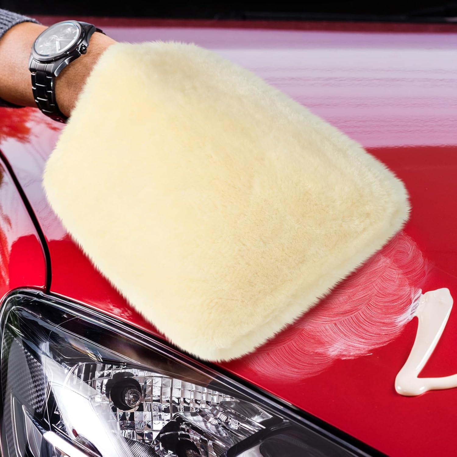 Almohadillas de Lavado de Coche Dingion - 3 Pcs 25x25 cm