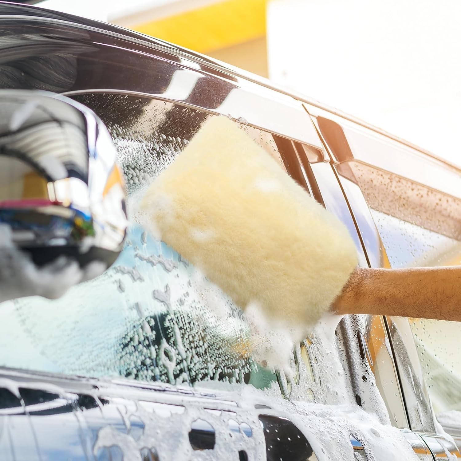 Almohadillas de Lavado de Coche Dingion - 3 Pcs 25x25 cm