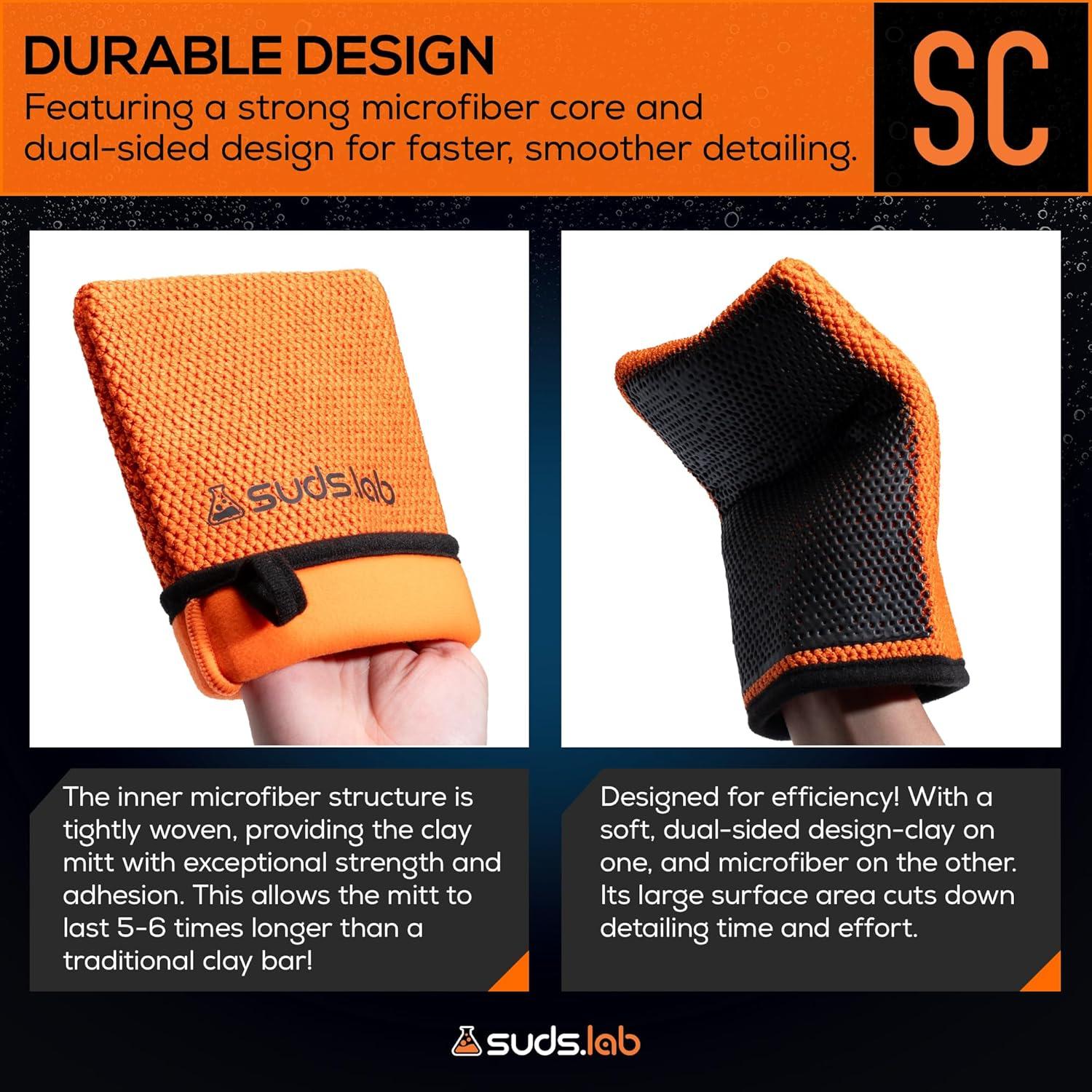 Mitón de Arcilla Sintética Suds Lab SL-SC001-800 25x15cm