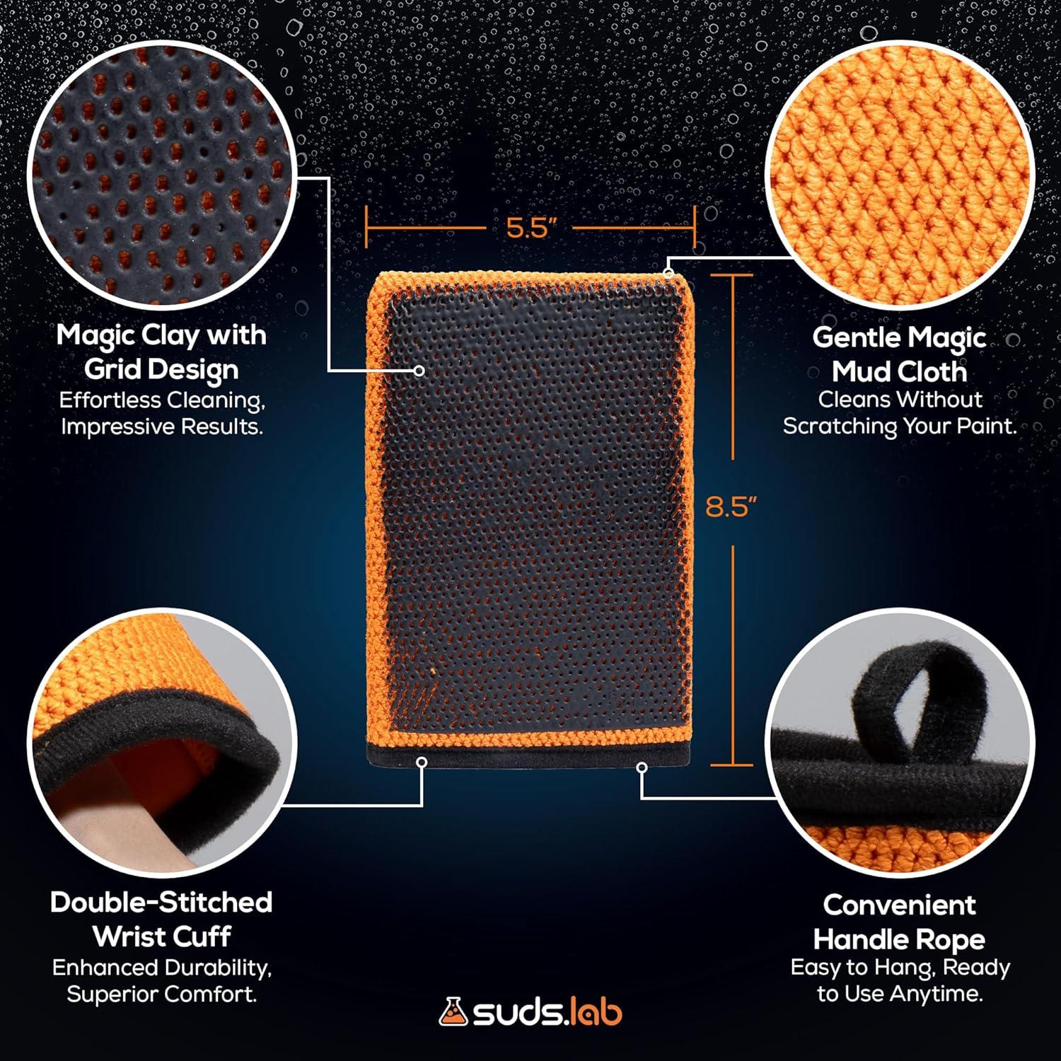 Mitón de Arcilla Sintética Suds Lab SL-SC001-800 25x15cm