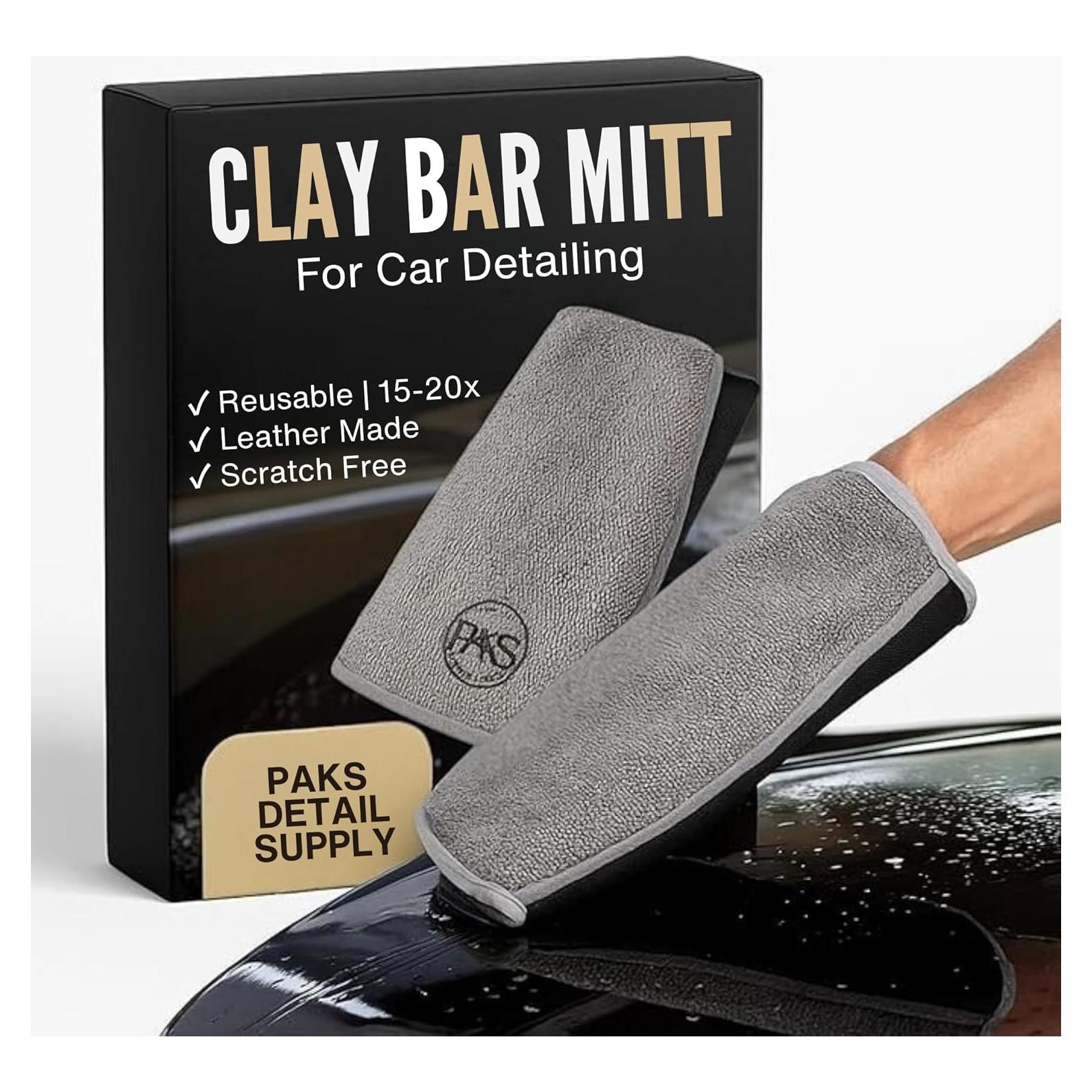 Mitón de Arcilla Sintética Paks Detail Supply - 2 Piezas