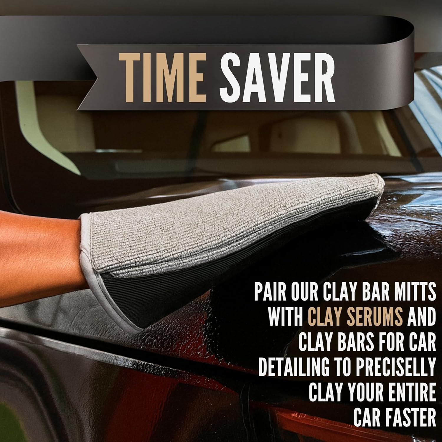 Mitón de Arcilla Sintética Paks Detail Supply - 2 Piezas