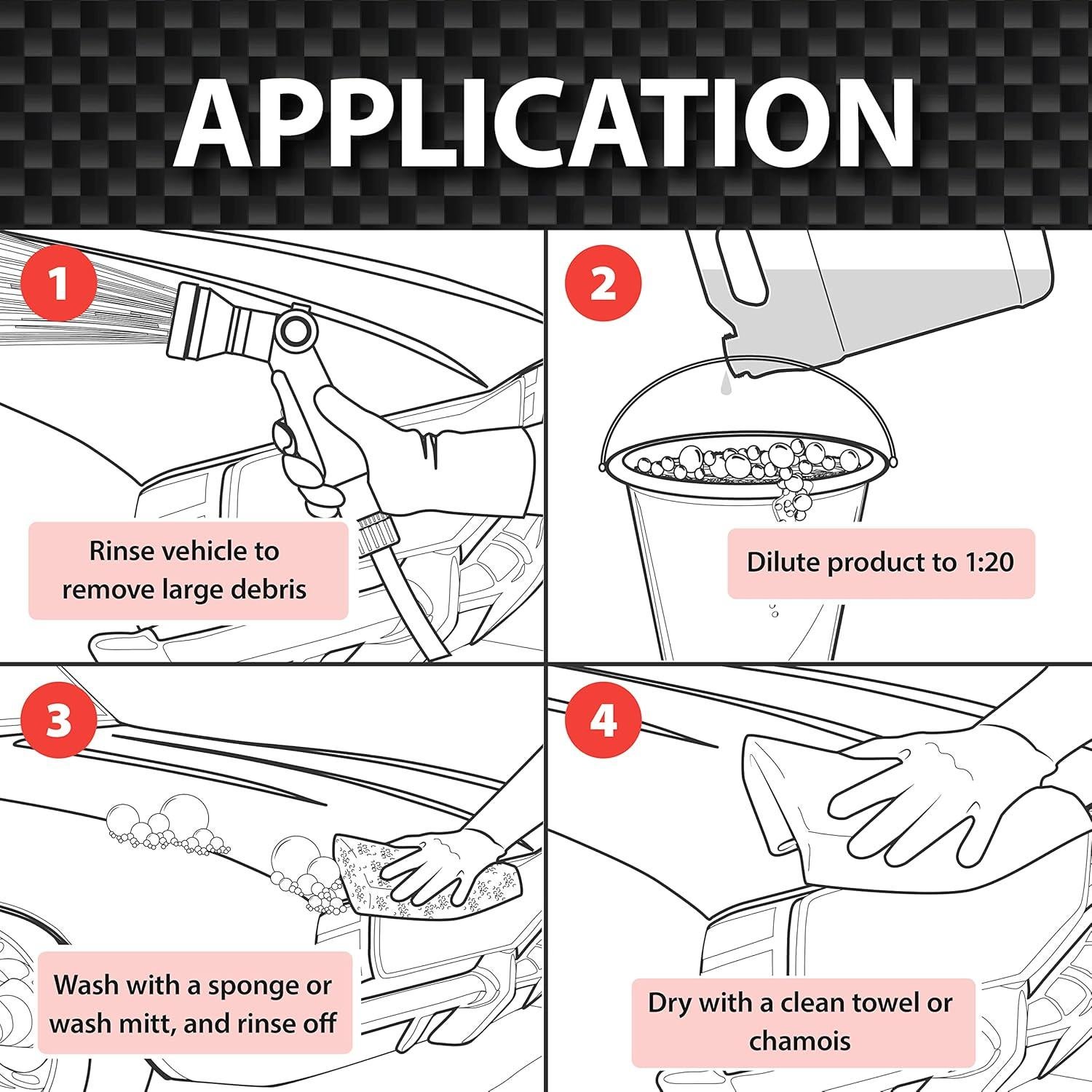 Lavado y Cera 2-en-1 Malco Ultra Violet 3.78L - Brillo Duradero