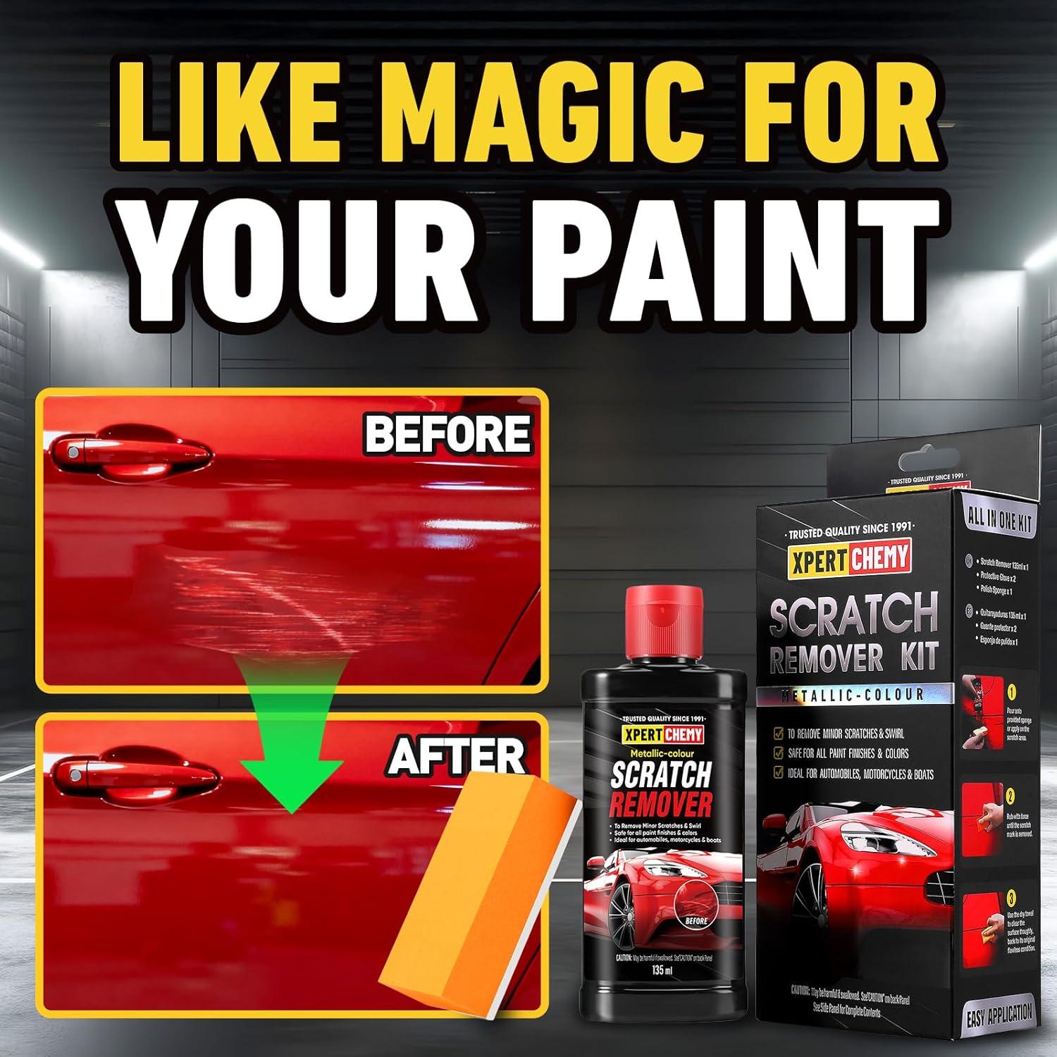 Removedor de Rayones XPERTCHEMY XP-SR001, Cera Pulidora 240g