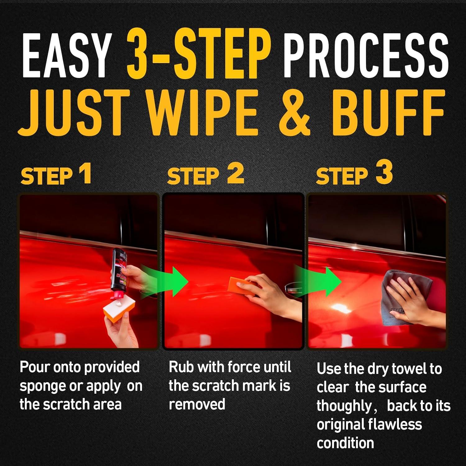 Removedor de Rayones XPERTCHEMY XP-SR001, Cera Pulidora 240g