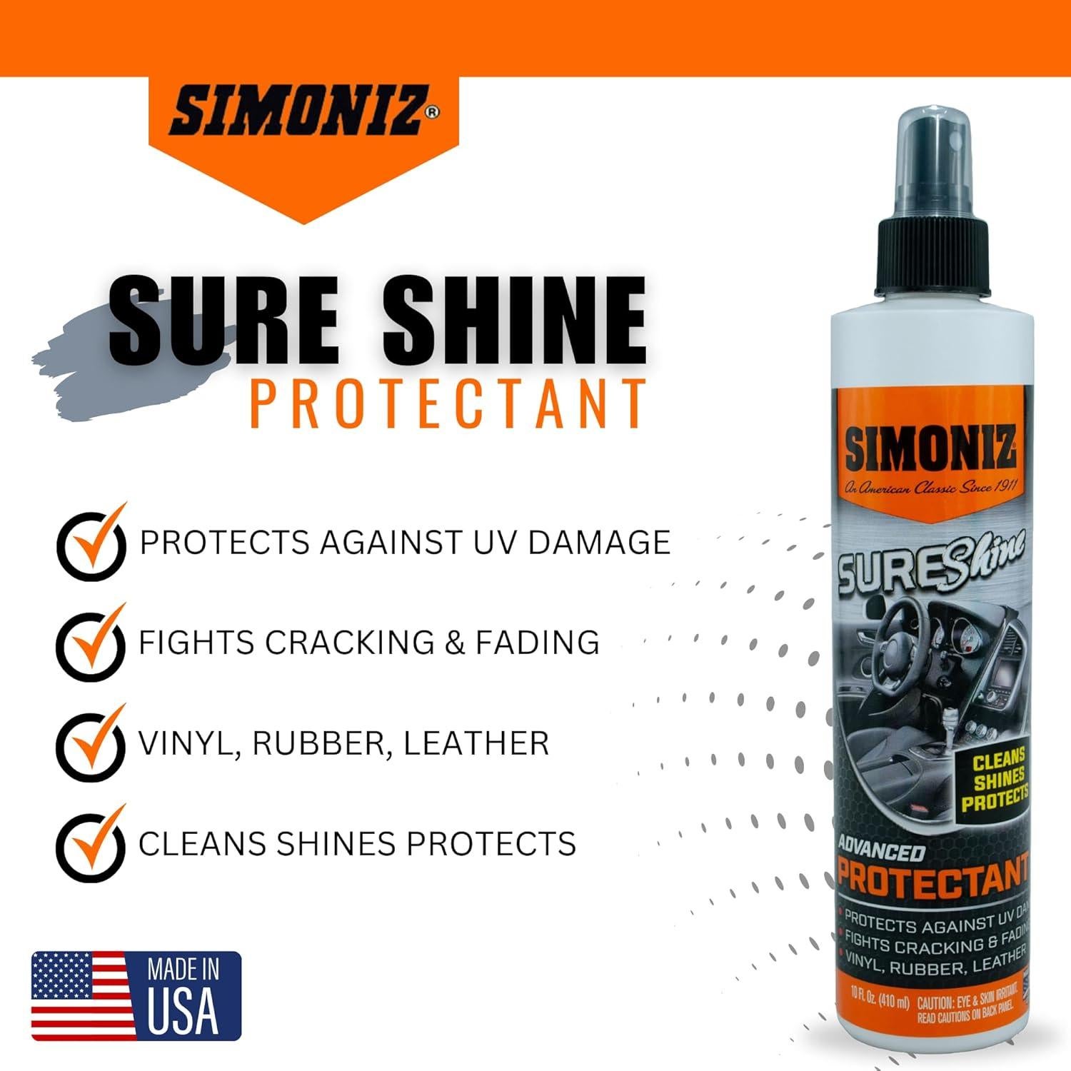 Simoniz Sure Shine Detallador de Auto 320g - Brillo y Protección