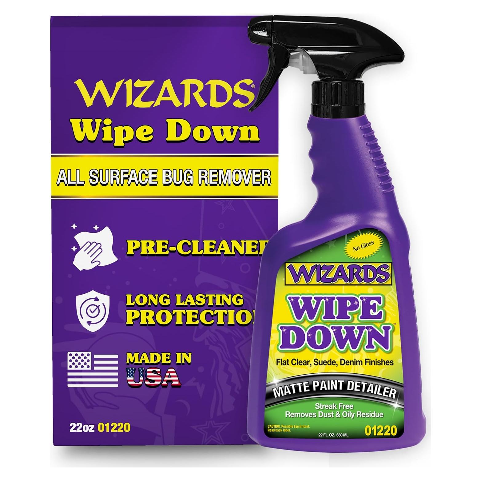 Spray Limpiador Rápido Wizards Wipe Down 622 g - Acabado Mate