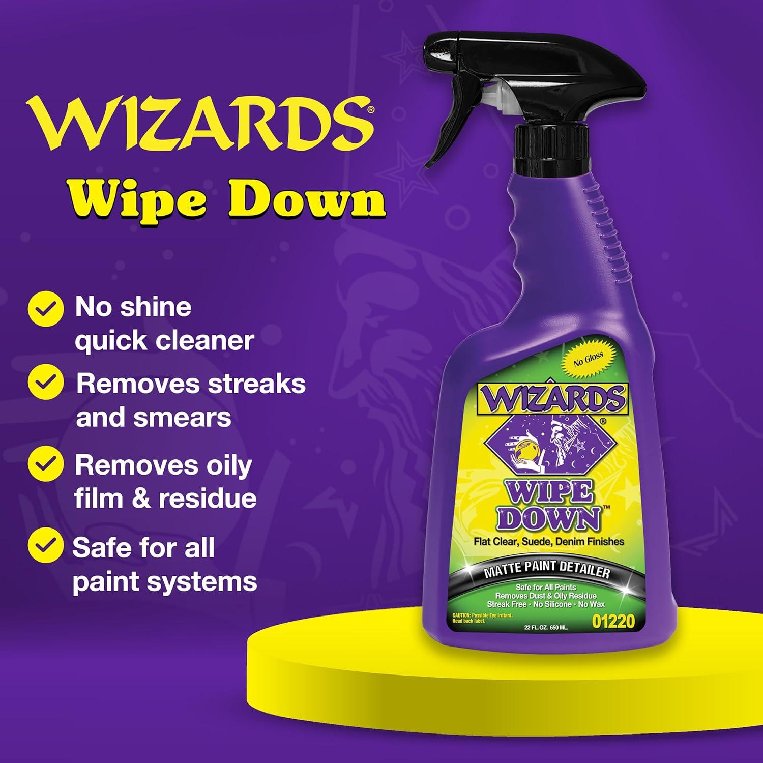 Spray Limpiador Rápido Wizards Wipe Down 622 g - Acabado Mate