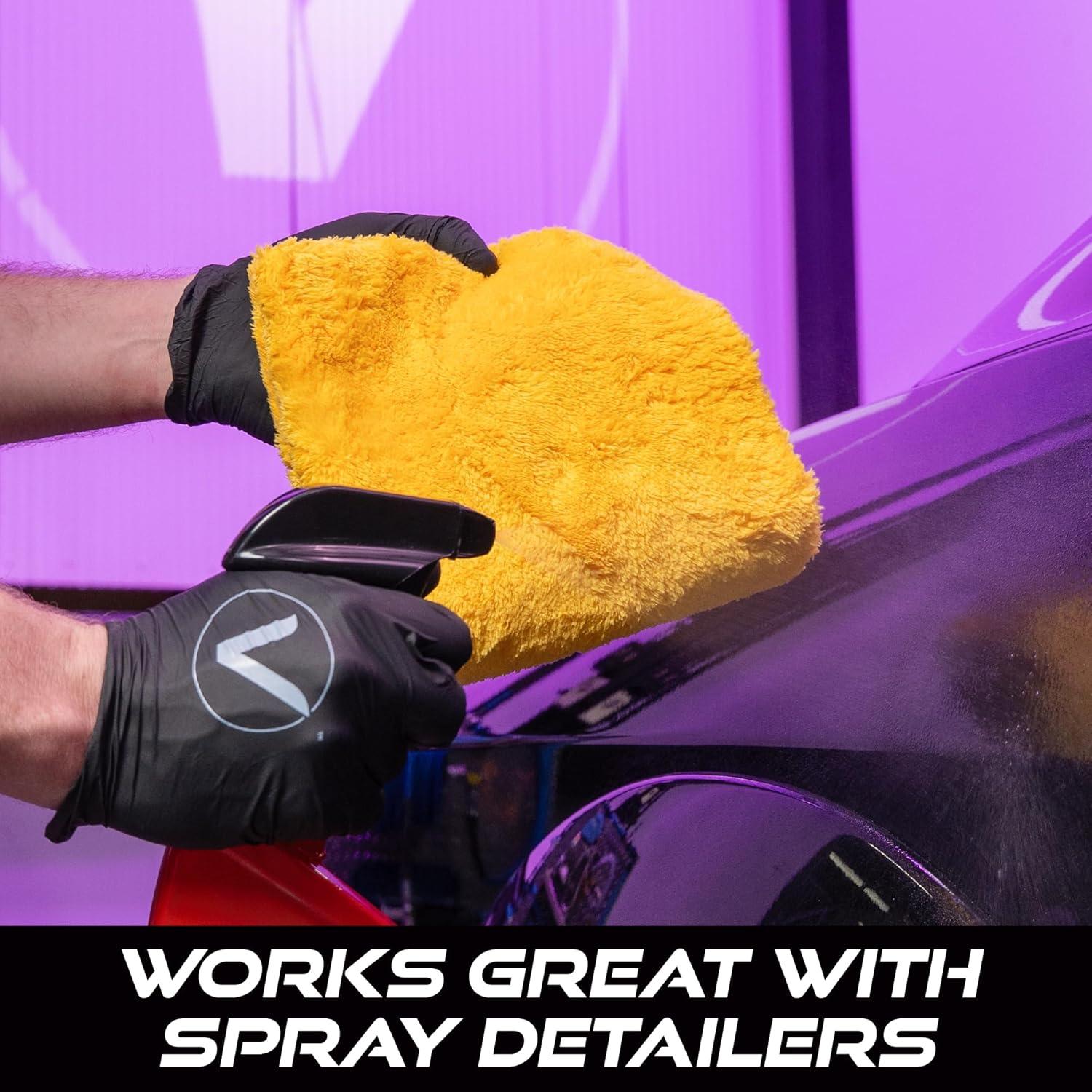 Paño de Microfibra VIKING para Limpieza de Autos, 6 Piezas 40x40 cm