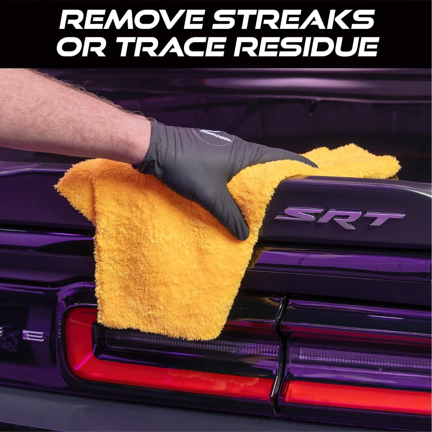 Paño de Microfibra VIKING para Limpieza de Autos, 6 Piezas 40x40 cm