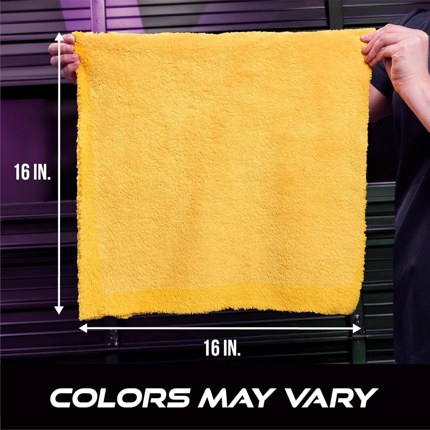 Paño de Microfibra VIKING para Limpieza de Autos, 6 Piezas 40x40 cm