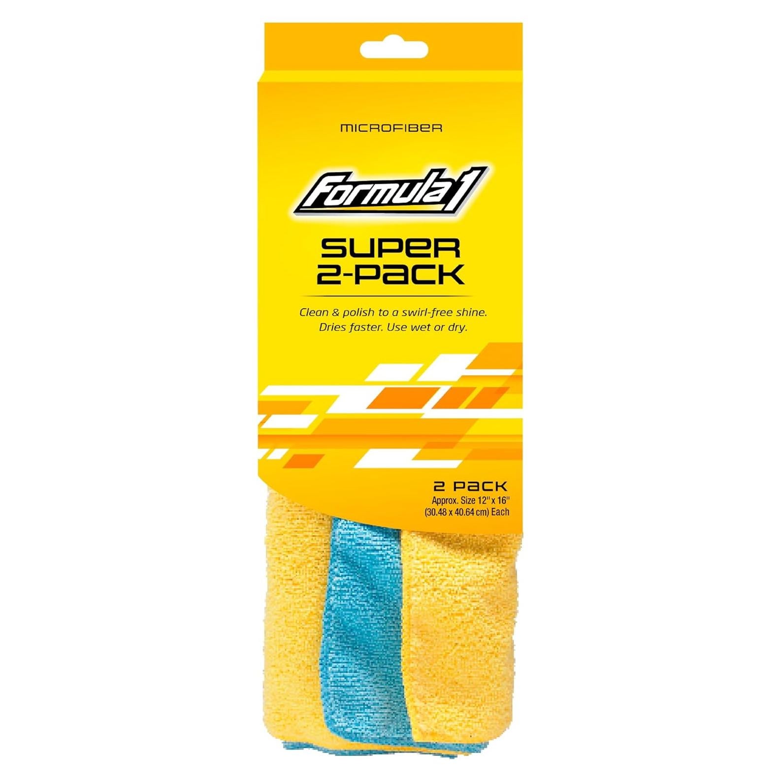 Toallas de Microfibra Formula 1 Super 2-Pack para Auto