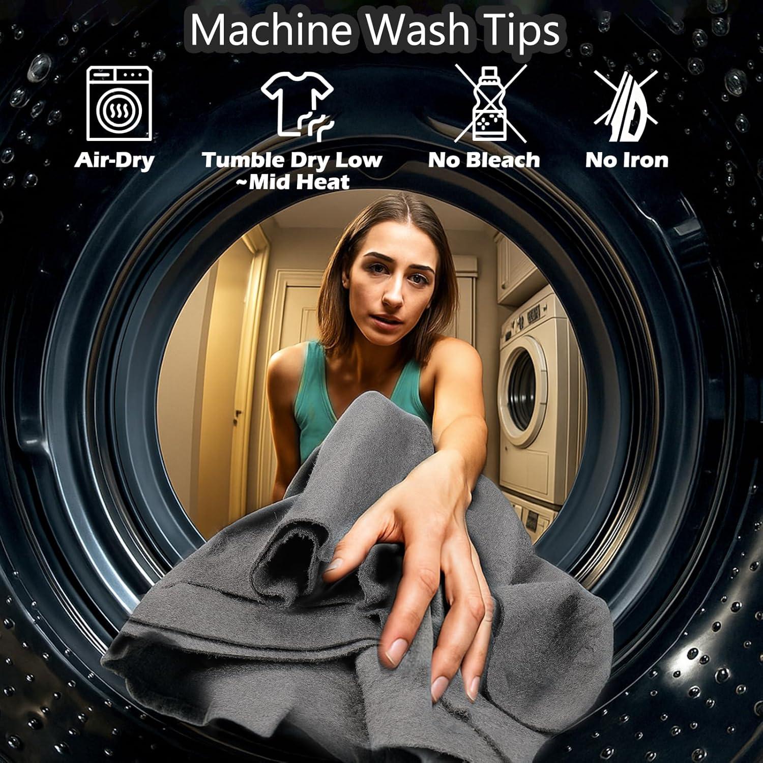 Paño de Limpieza Mágico XANGNIER 8 Pcs Microfibra Gris 30x30cm