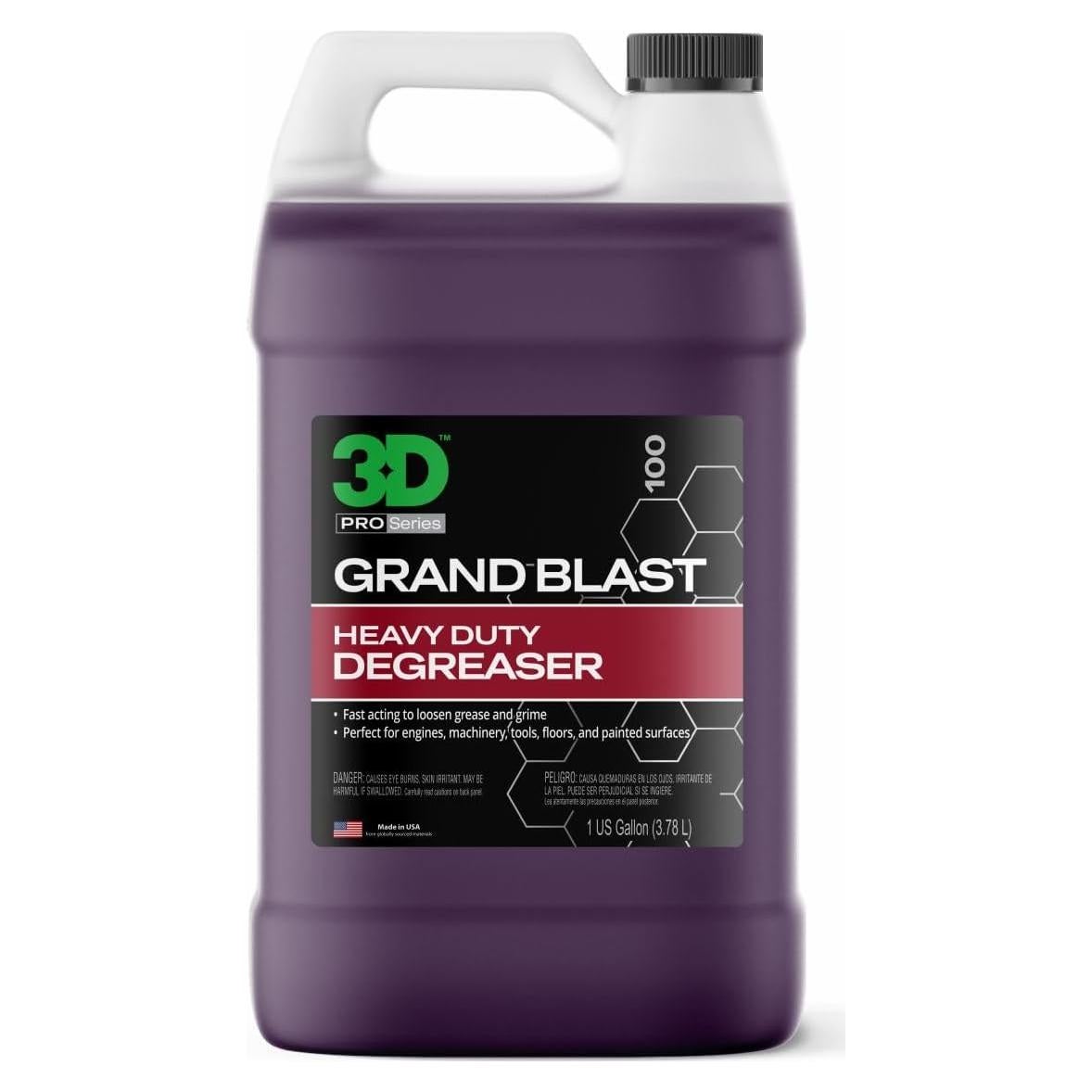 Desengrasante 3D Grand Blast - Limpiador Biodegradable 3.78L