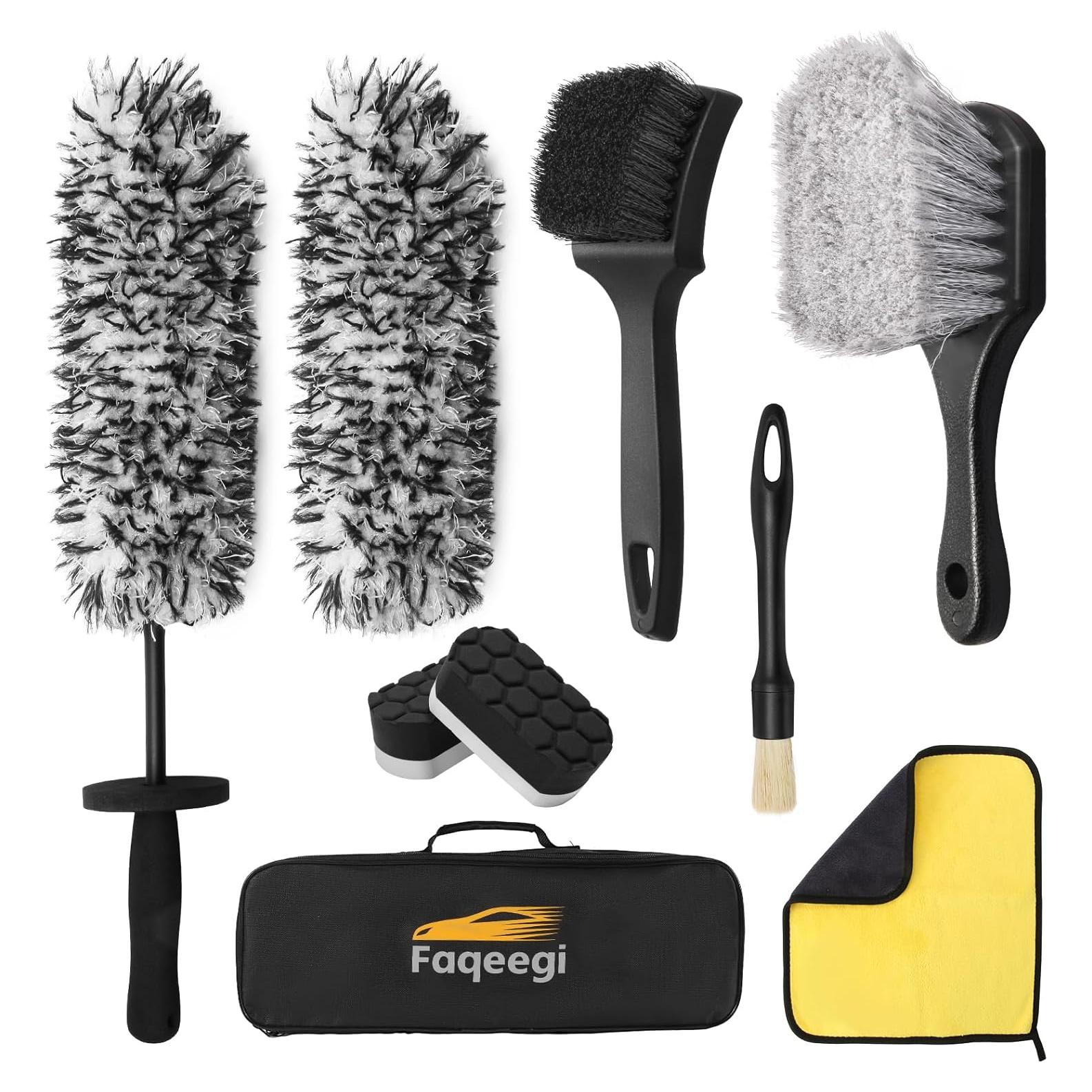 Kit de limpieza de ruedas Faqeegi CLS009 - 9 piezas