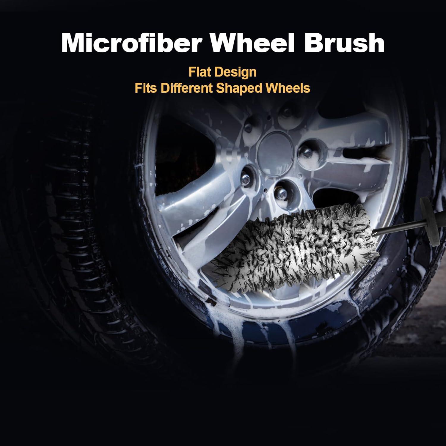 Kit de limpieza de ruedas Faqeegi CLS009 - 9 piezas