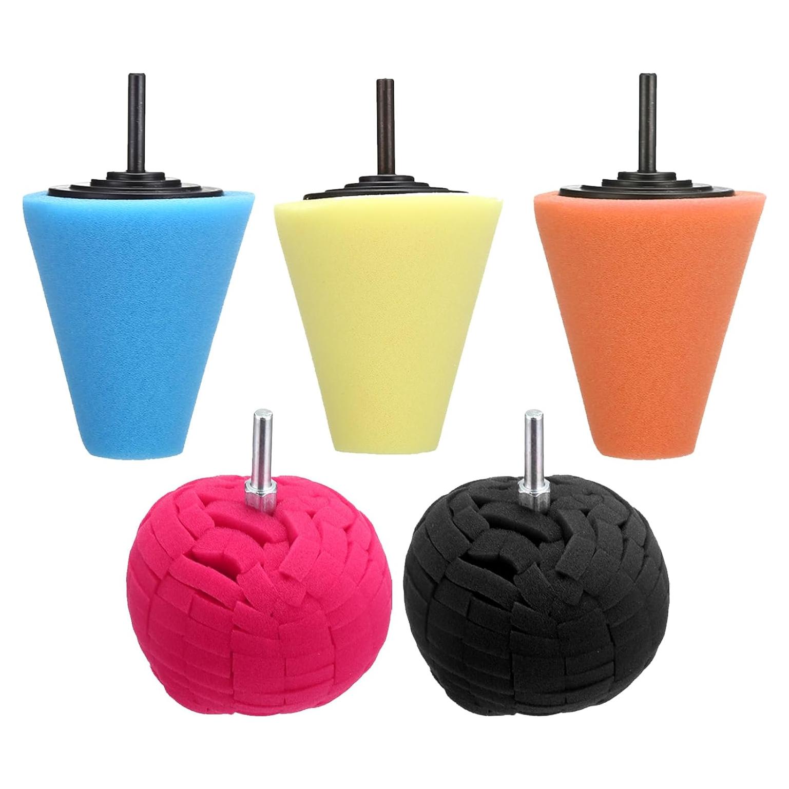 Kit de Pulido de Aluminio SLTG2020 - 5 Piezas para Taladros