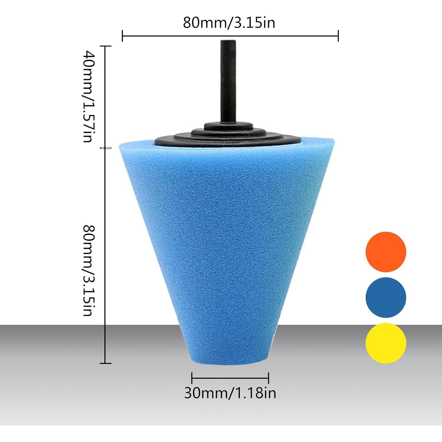 Kit de Pulido de Aluminio SLTG2020 - 5 Piezas para Taladros