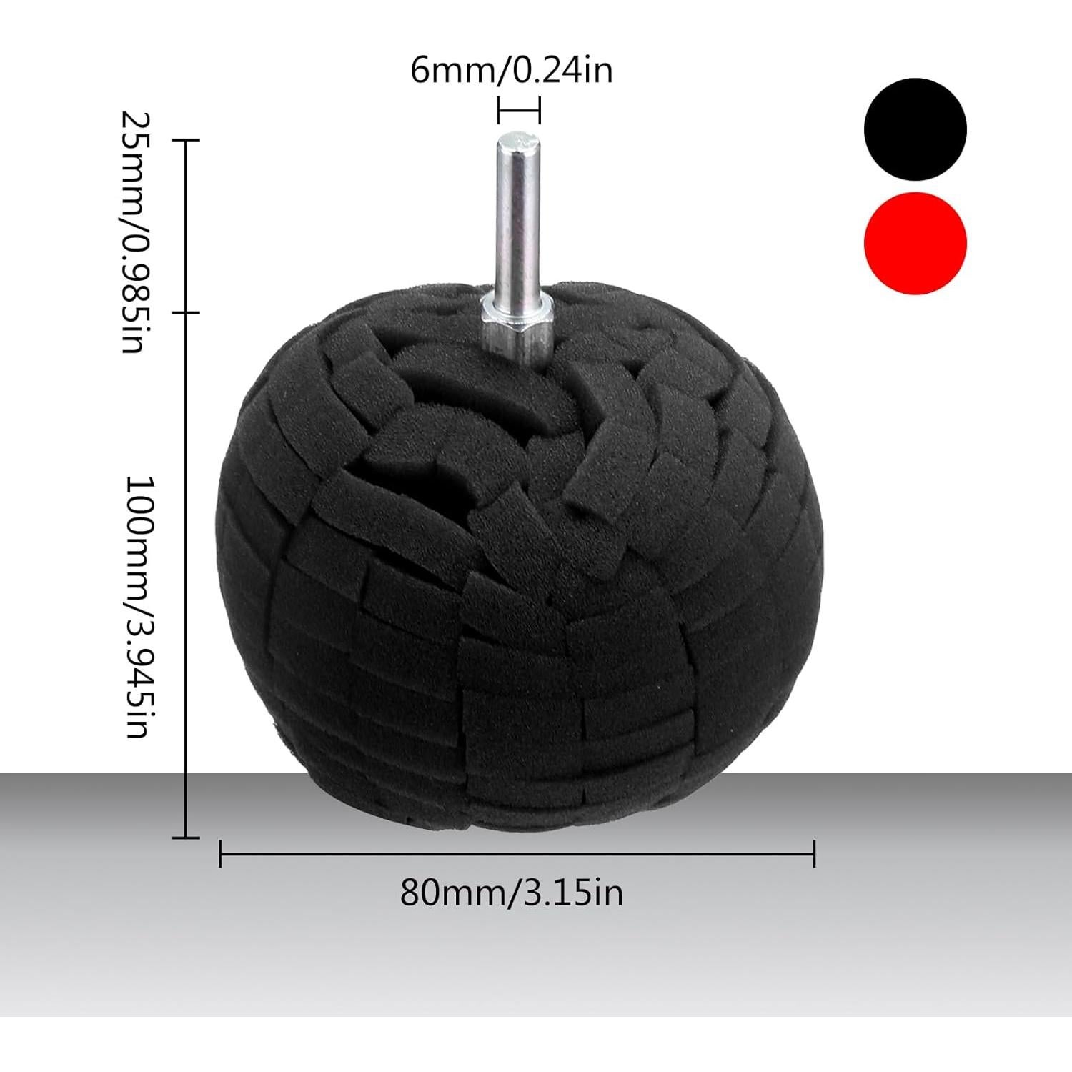 Kit de Pulido de Aluminio SLTG2020 - 5 Piezas para Taladros