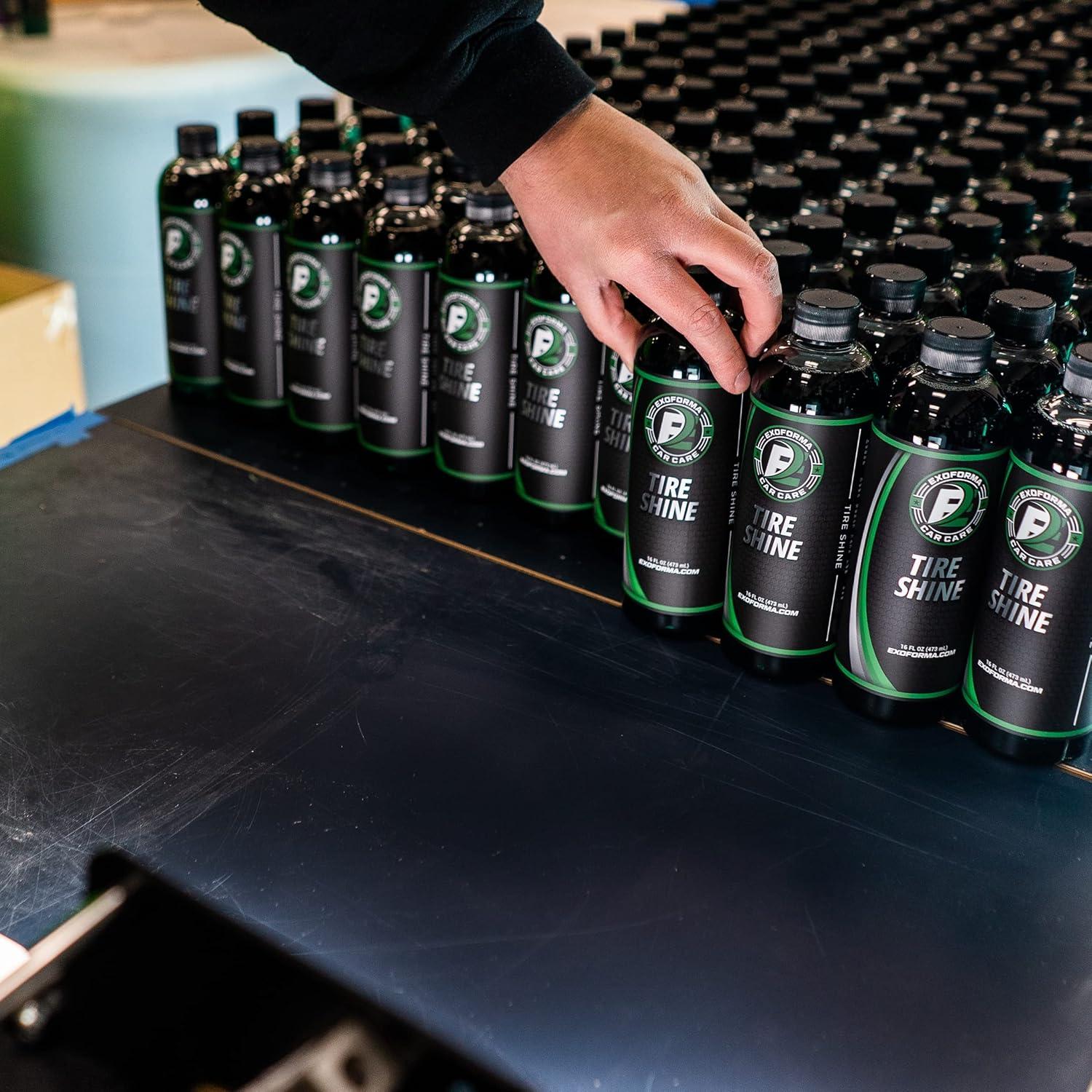 Brillo de Neumáticos ExoForma 473 ml - Acabado Satinado Duradero