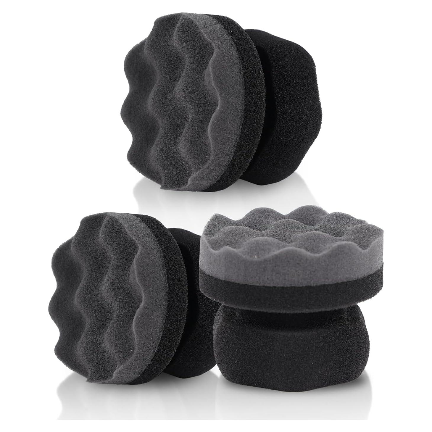 3 Almohadillas Aplicadoras de Brillo Kpdnjro para Neumáticos