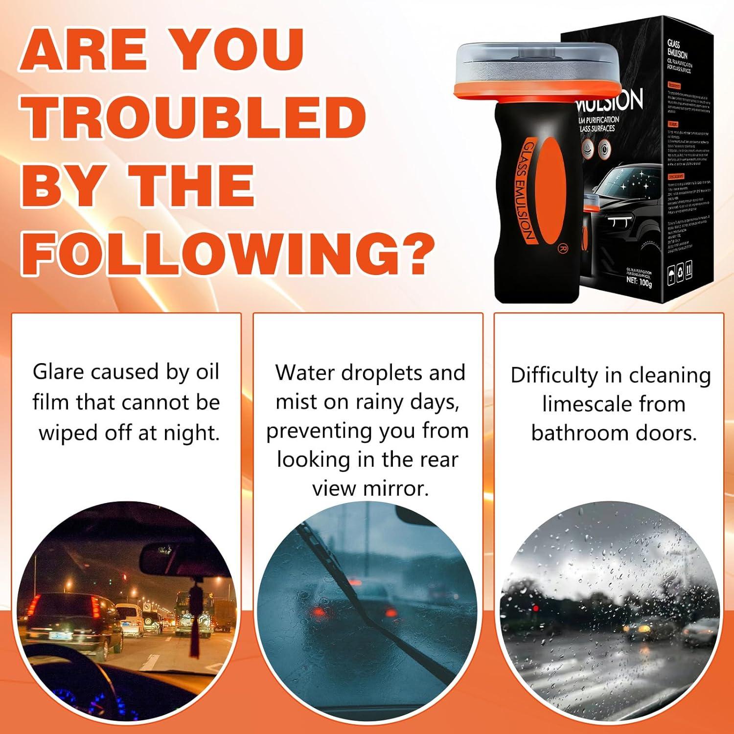 Removedor de Película de Aceite para Vidrio Automóvil FUERHPSH 100ml