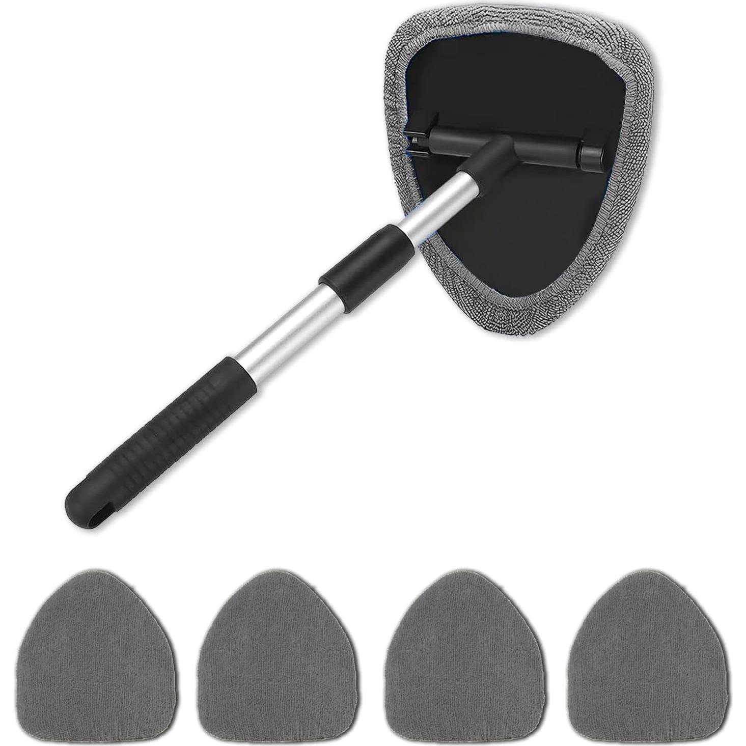 Limpiaparabrisas Couslcd con Mango Extensible y 4 Almohadillas