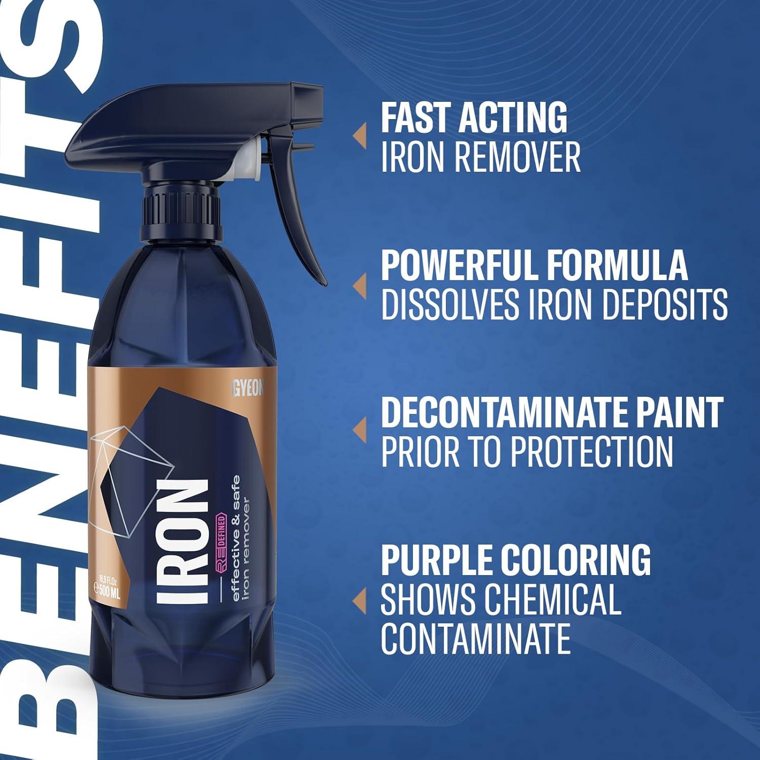 GYEON Iron Redefined 500ml Limpiador de Hierro para Pintura