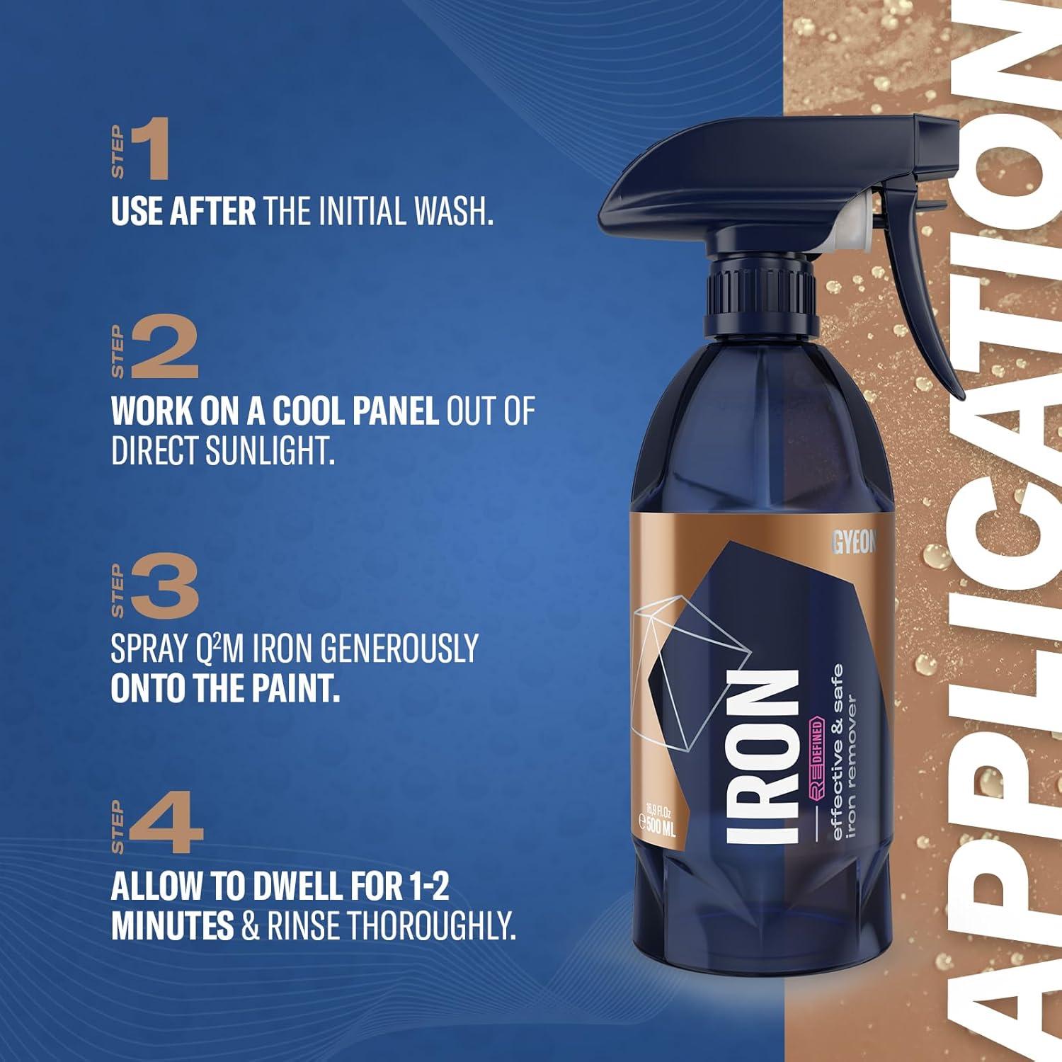 GYEON Iron Redefined 500ml Limpiador de Hierro para Pintura