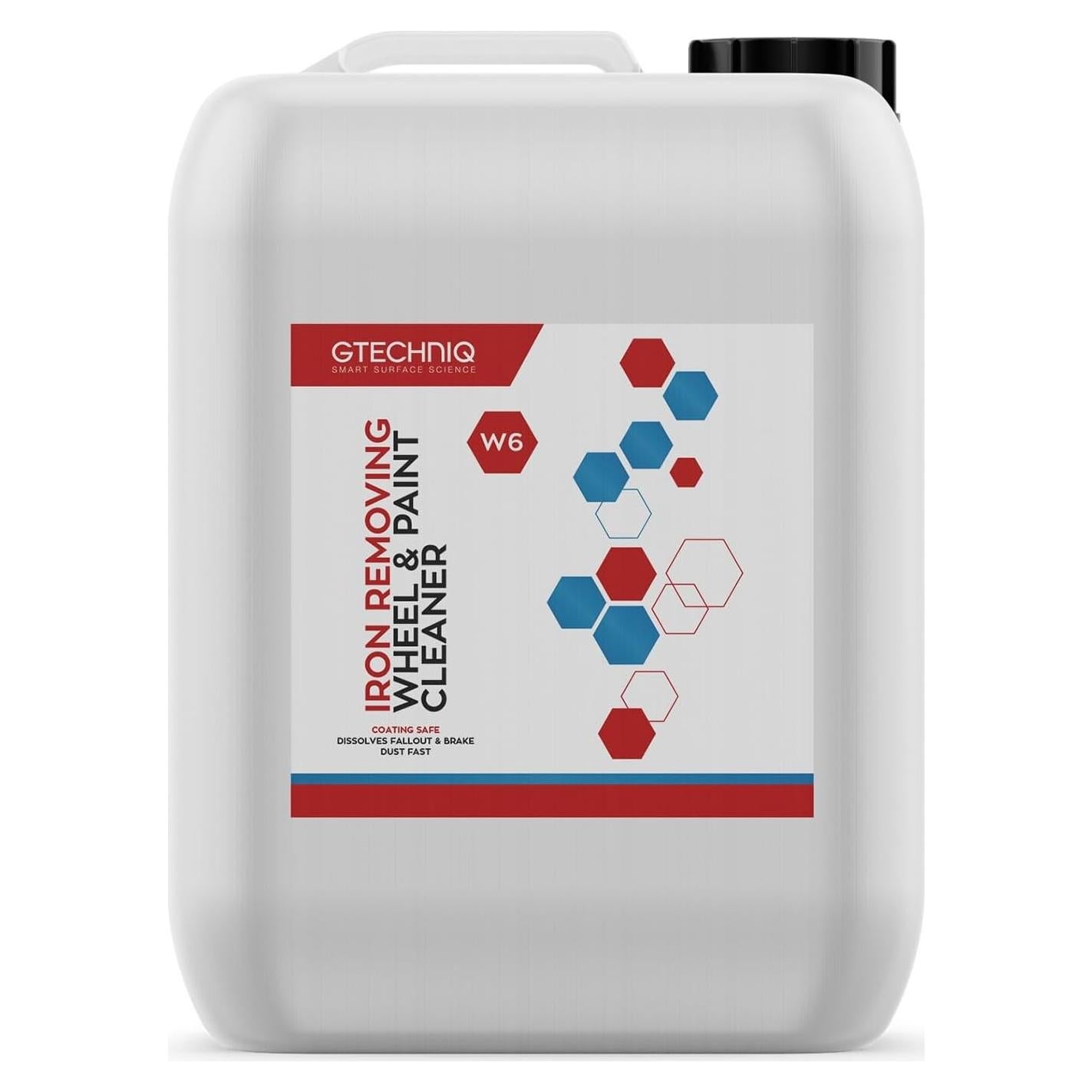 Limpiador de Ruedas y Pintura Gtechniq W6 5L - Elimina Hierro