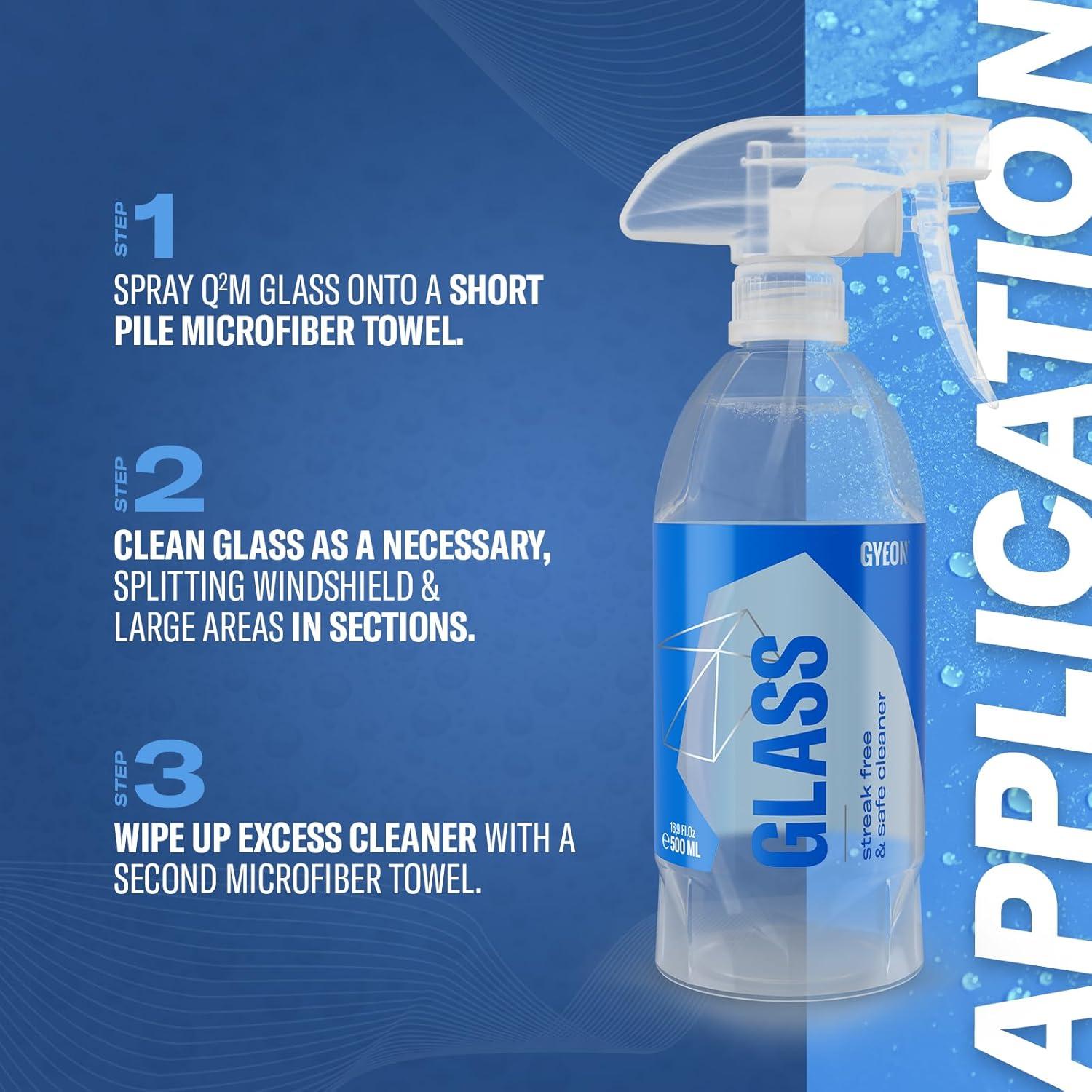 Limpiador de Cristales Gyeon 500ml Profesional Libre de Amoníaco