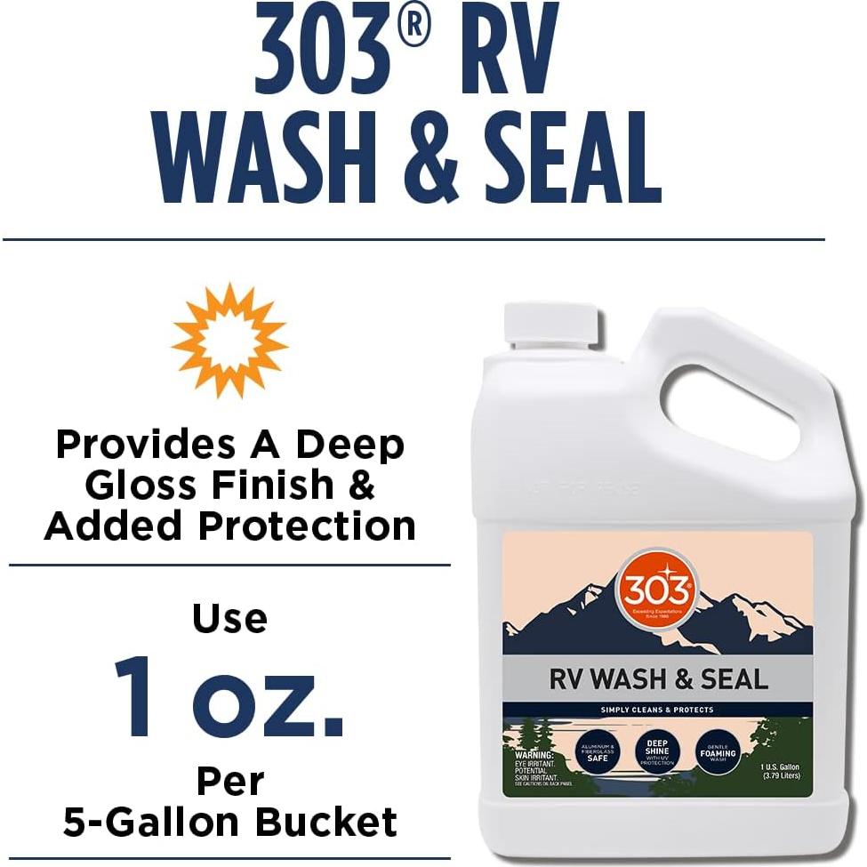 Kit de Cuidado para RV 303 - Lavado, Sellado y Limpieza
