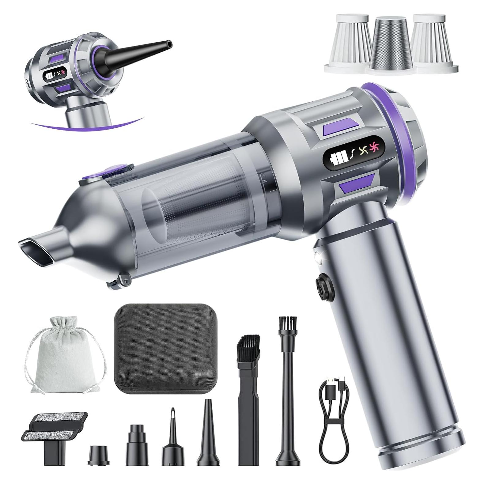 Aspiradora de Coche Portátil DEOLIFEGO CY-113 120W 18000Pa