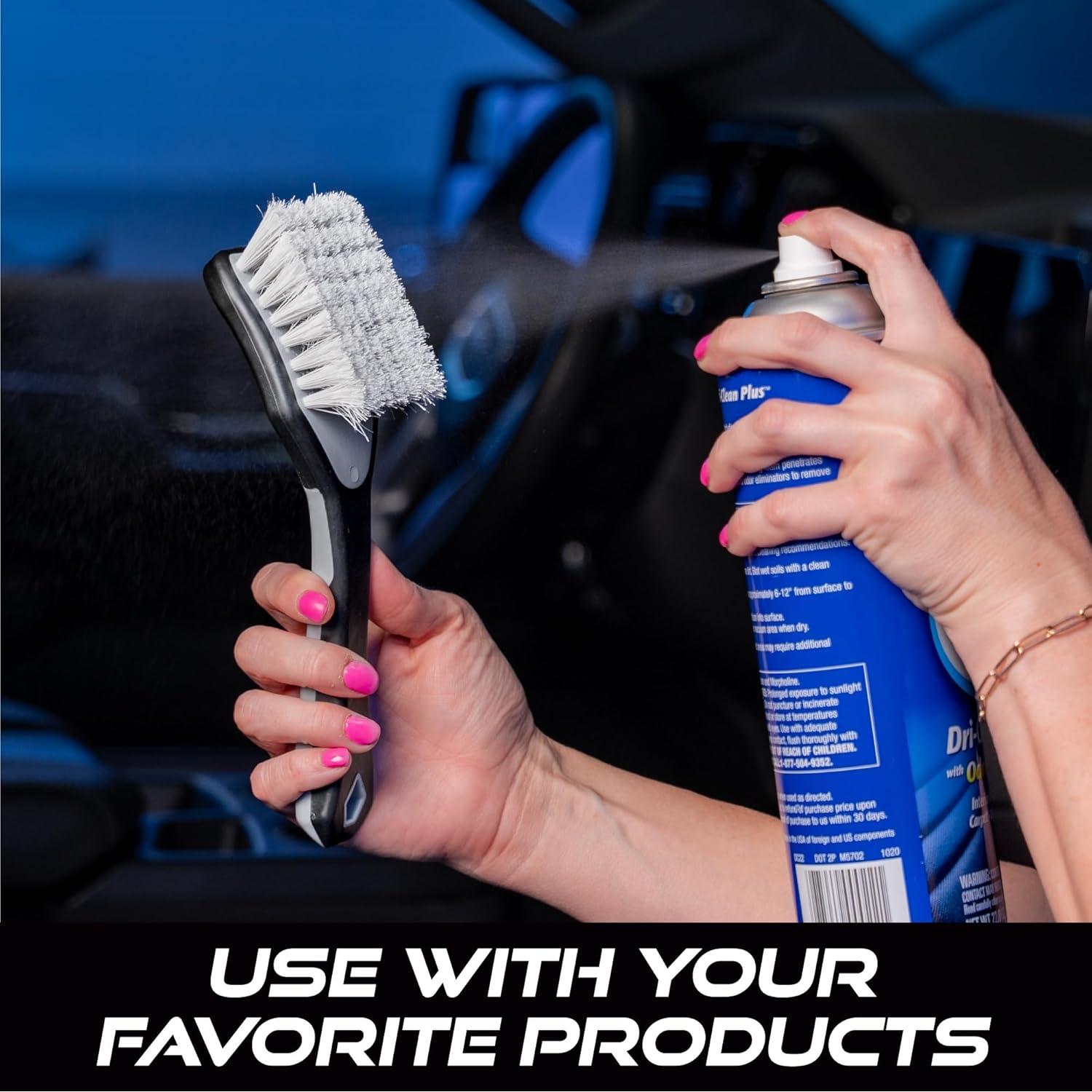 Cepillo Limpiador de Tapicería VIKING 23.6 cm Ergonomico