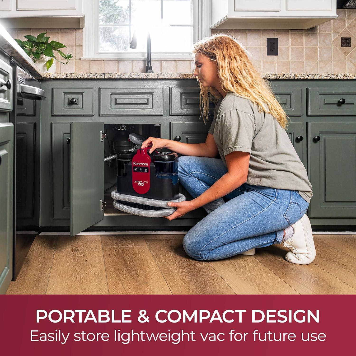 Limpiador Portátil de Alfombras Kenmore KW1050.01 16Kpa Rojo